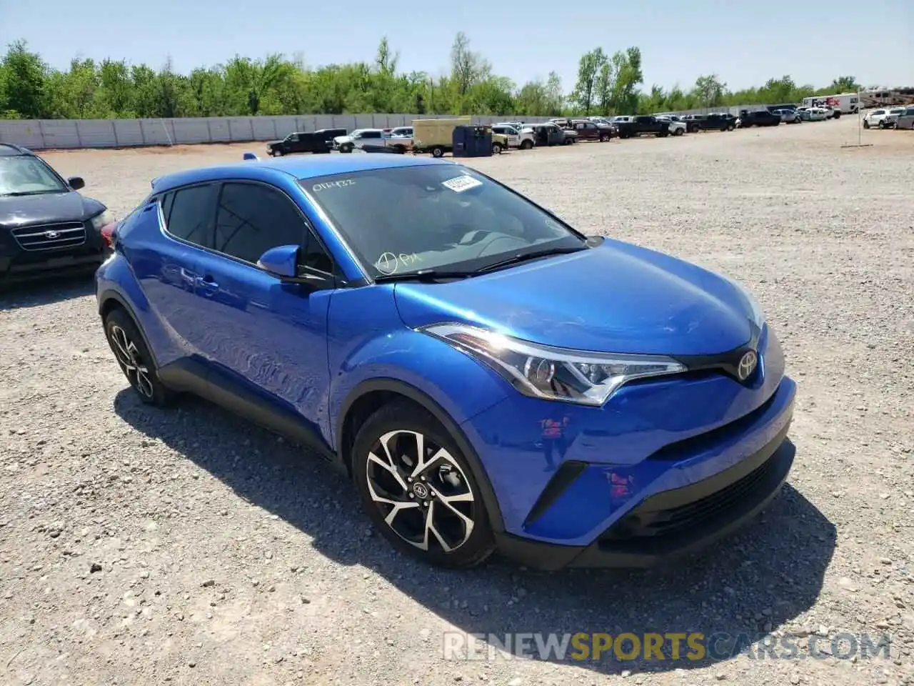 1 Photograph of a damaged car JTNKHMBX3K1016432 TOYOTA C-HR 2019