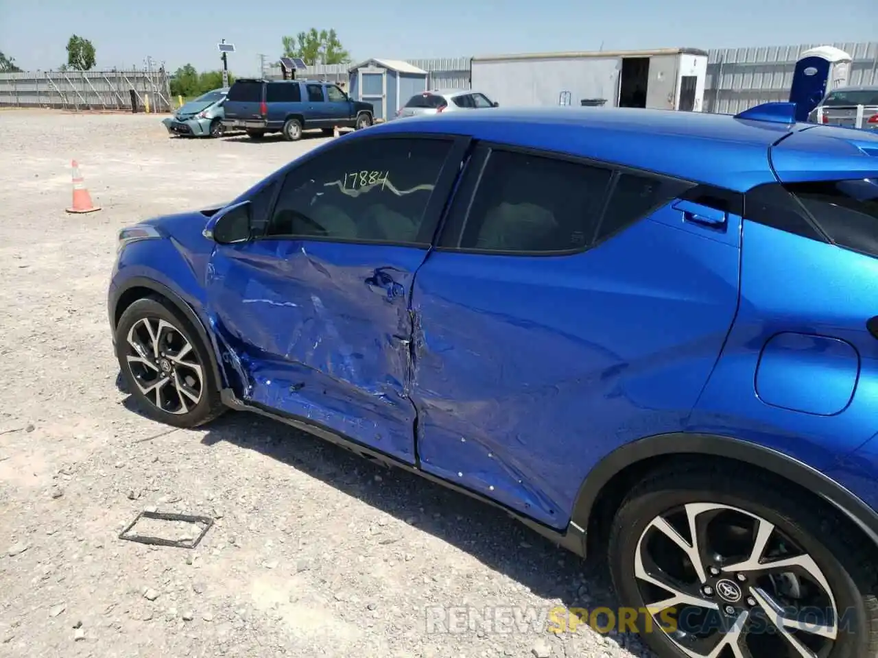 10 Фотография поврежденного автомобиля JTNKHMBX3K1016432 TOYOTA C-HR 2019