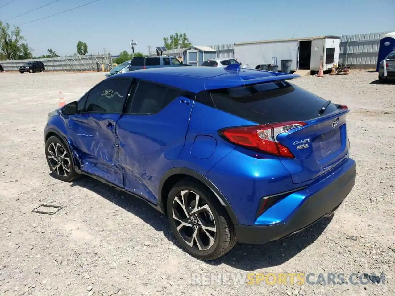 3 Photograph of a damaged car JTNKHMBX3K1016432 TOYOTA C-HR 2019