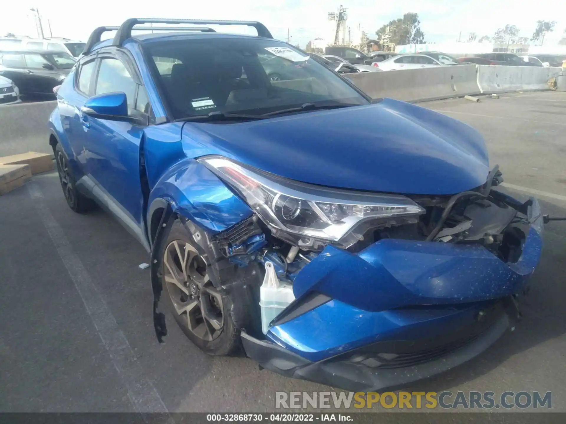 1 Photograph of a damaged car JTNKHMBX3K1016849 TOYOTA C-HR 2019