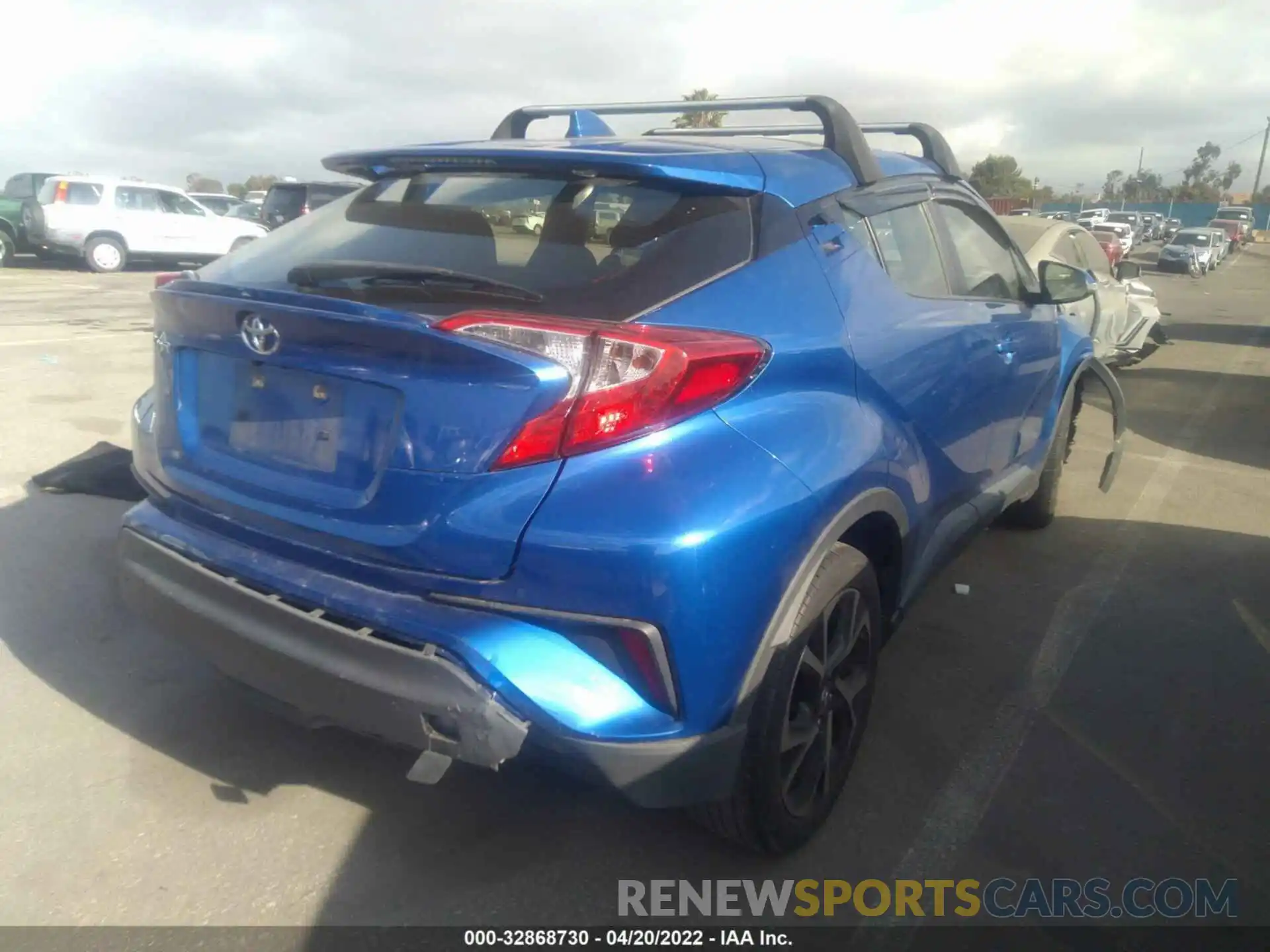 4 Photograph of a damaged car JTNKHMBX3K1016849 TOYOTA C-HR 2019