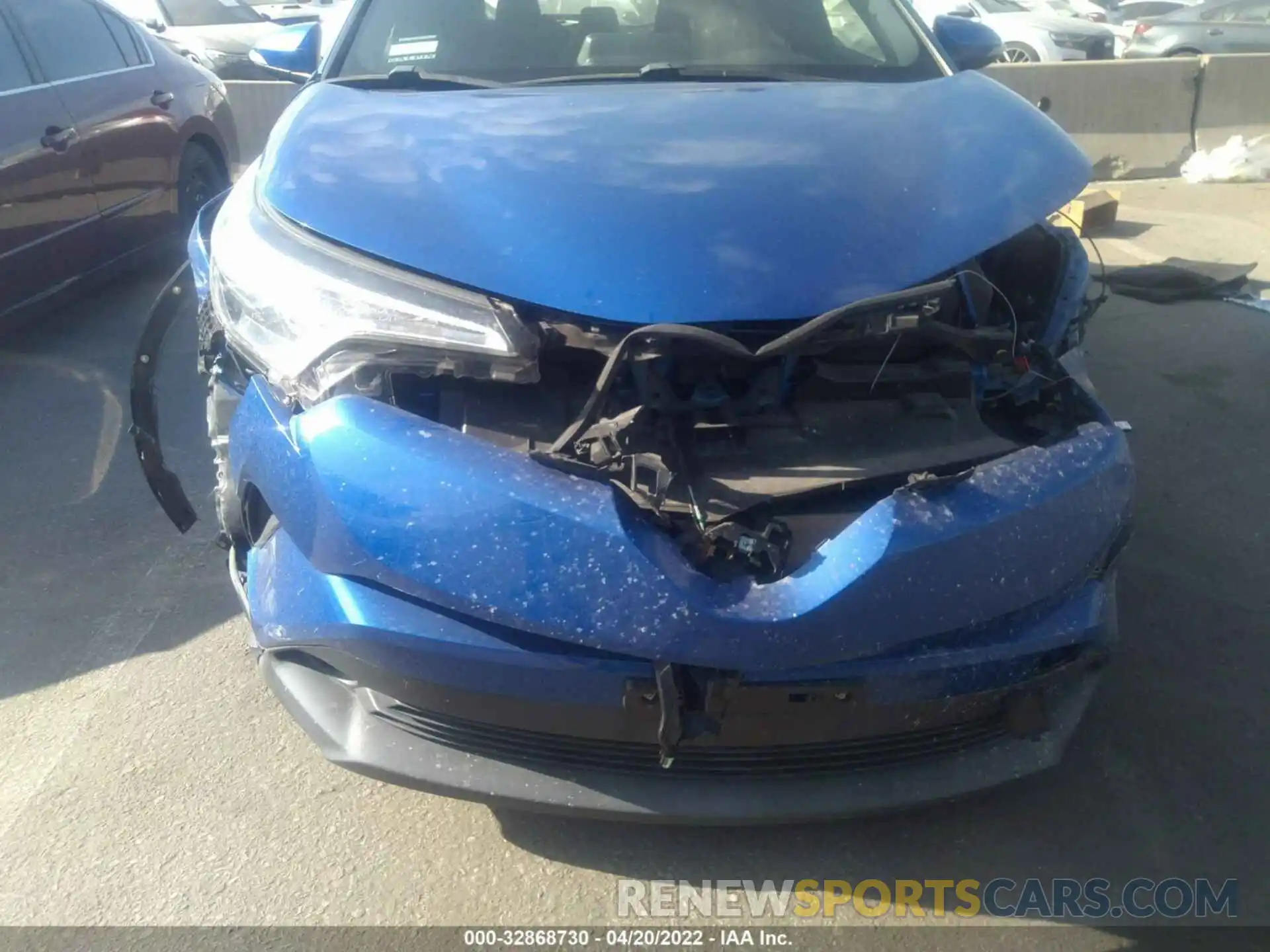 6 Photograph of a damaged car JTNKHMBX3K1016849 TOYOTA C-HR 2019