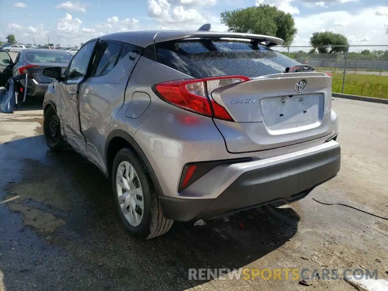 3 Photograph of a damaged car JTNKHMBX3K1017290 TOYOTA C-HR 2019