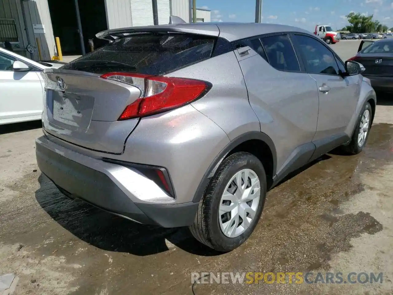 4 Photograph of a damaged car JTNKHMBX3K1017290 TOYOTA C-HR 2019