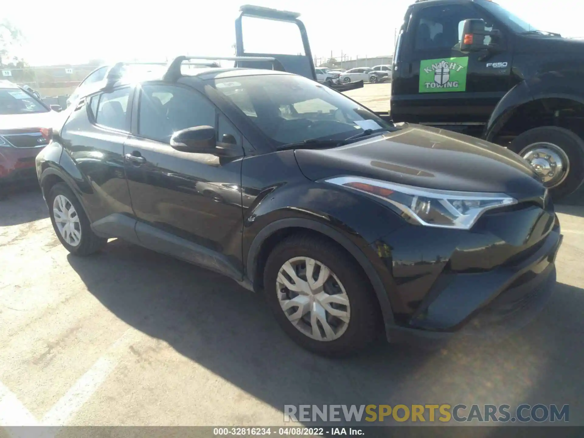 1 Photograph of a damaged car JTNKHMBX3K1017354 TOYOTA C-HR 2019