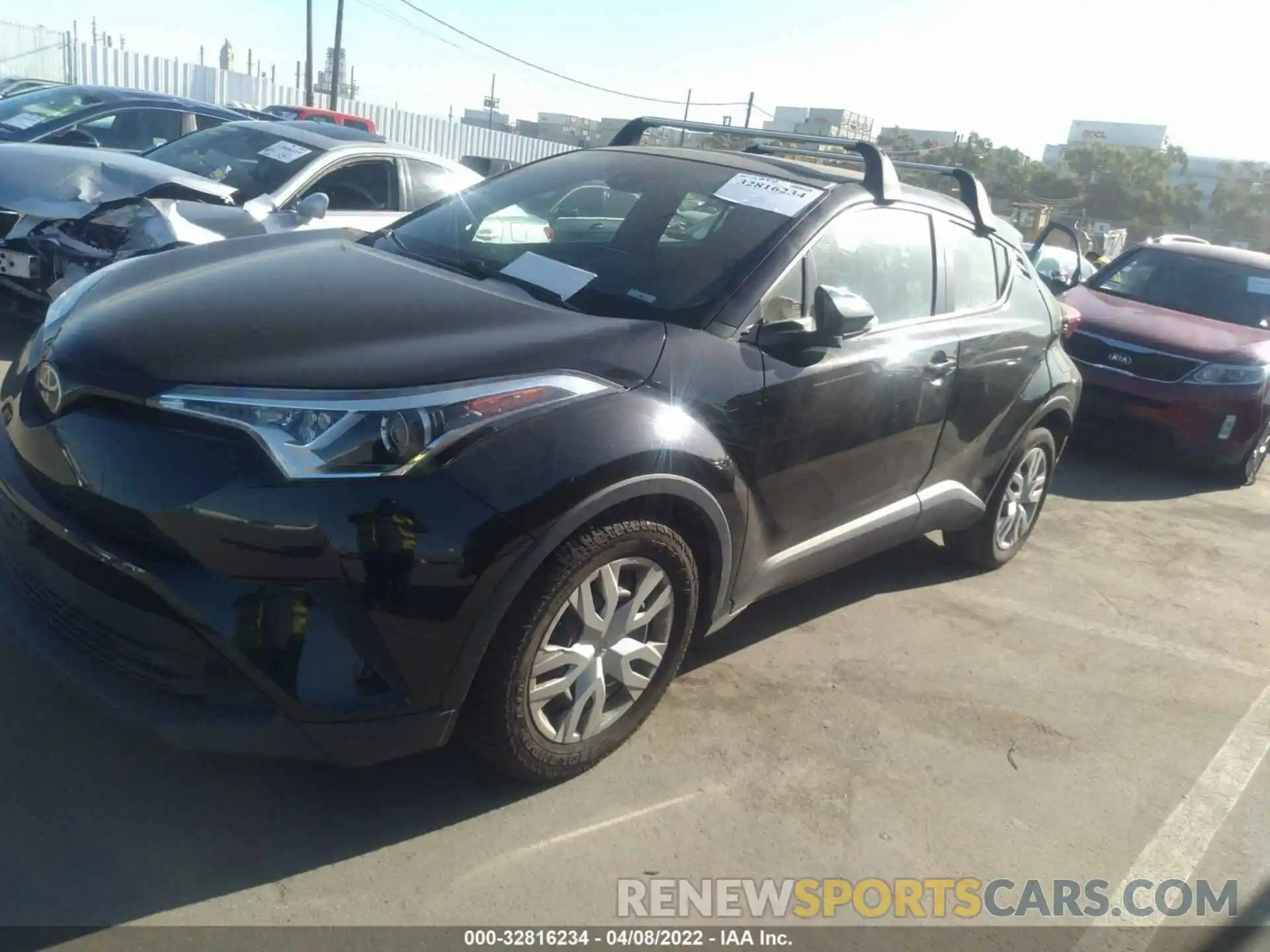 2 Photograph of a damaged car JTNKHMBX3K1017354 TOYOTA C-HR 2019