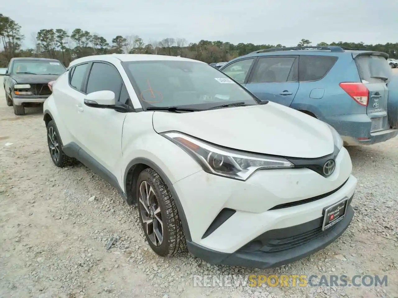 1 Photograph of a damaged car JTNKHMBX3K1017595 TOYOTA C-HR 2019