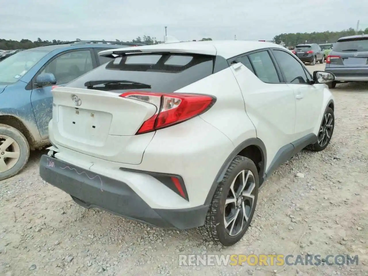 4 Photograph of a damaged car JTNKHMBX3K1017595 TOYOTA C-HR 2019