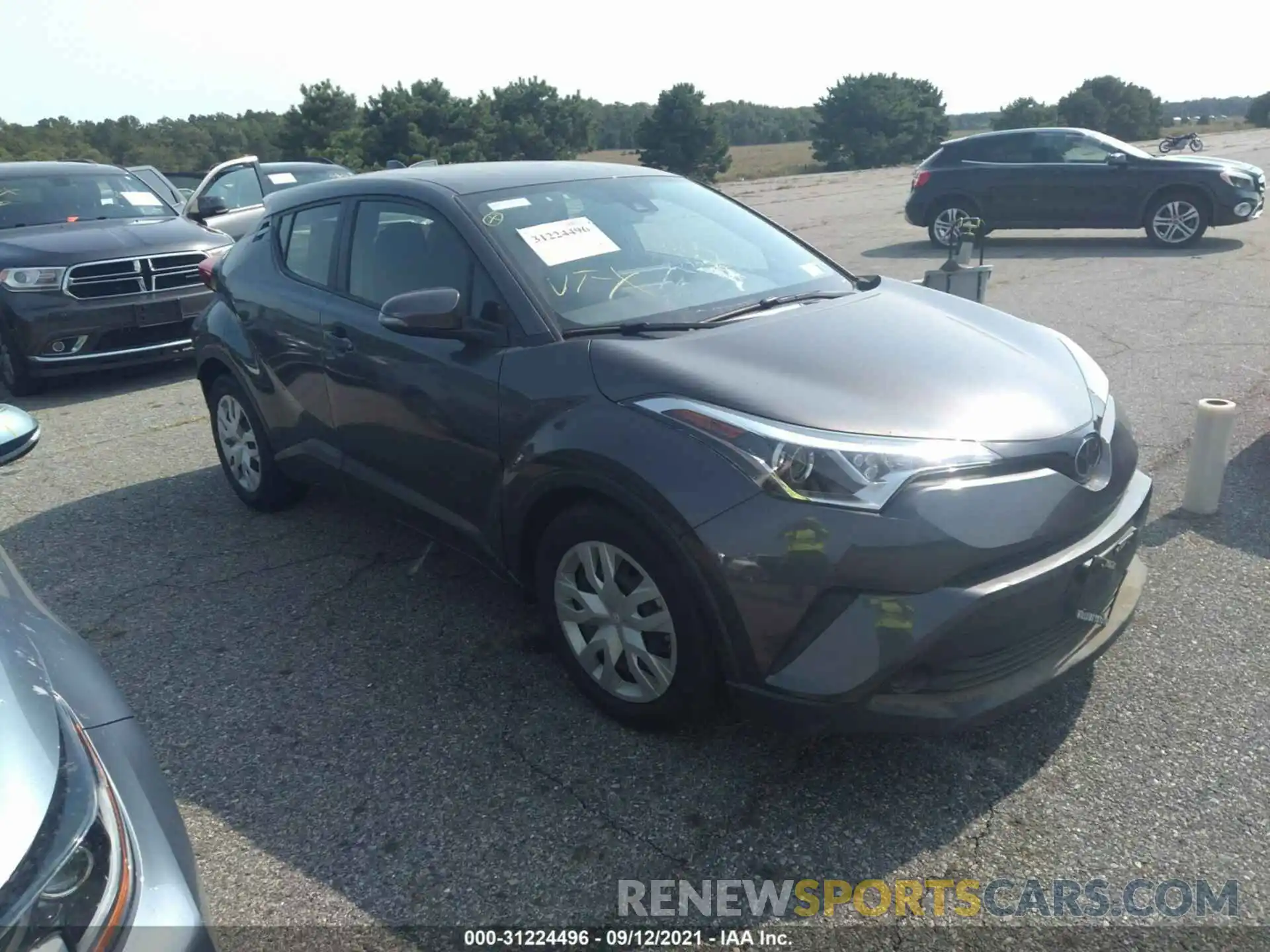 1 Photograph of a damaged car JTNKHMBX3K1018004 TOYOTA C-HR 2019