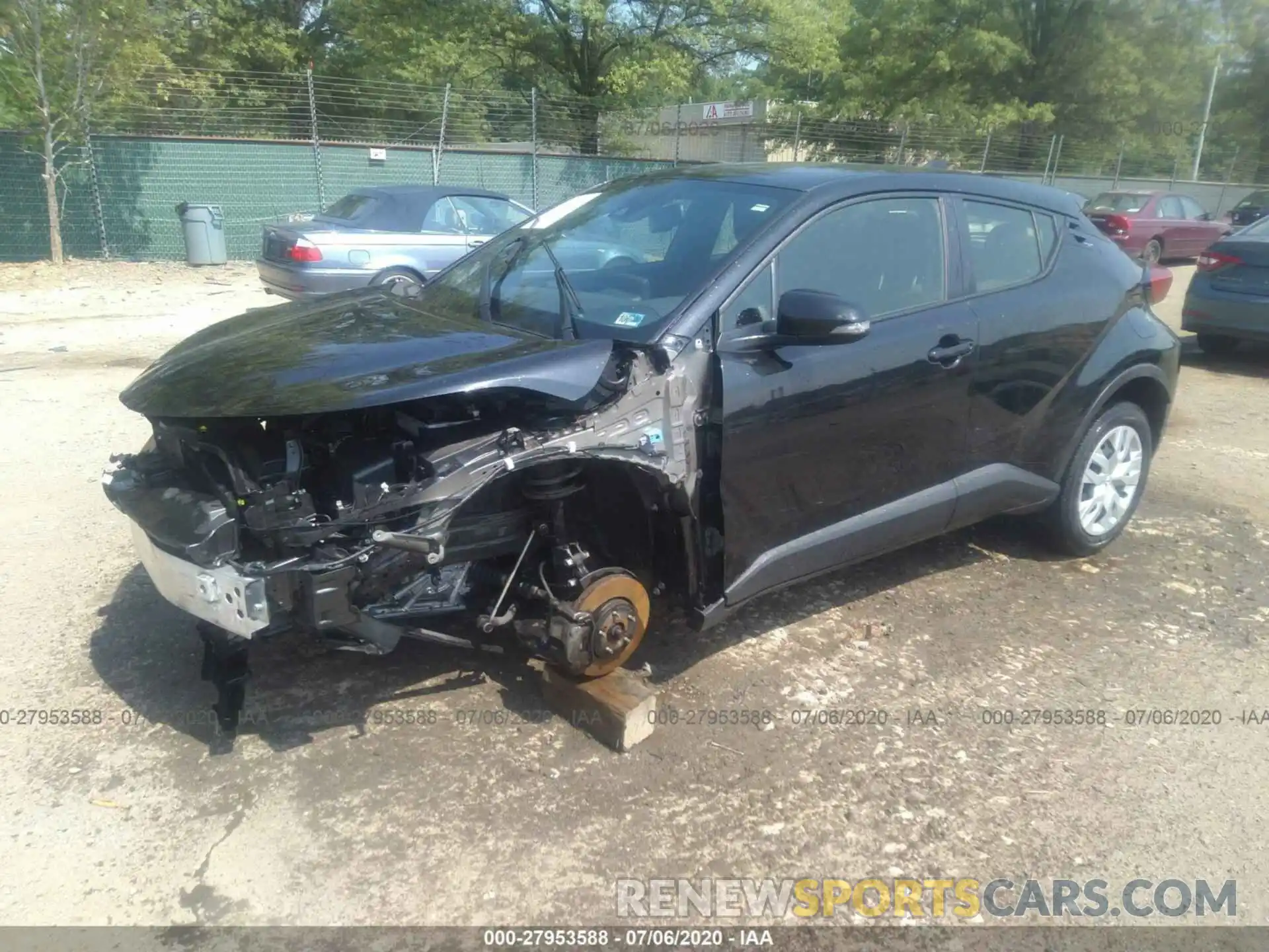 2 Photograph of a damaged car JTNKHMBX3K1018908 TOYOTA C-HR 2019