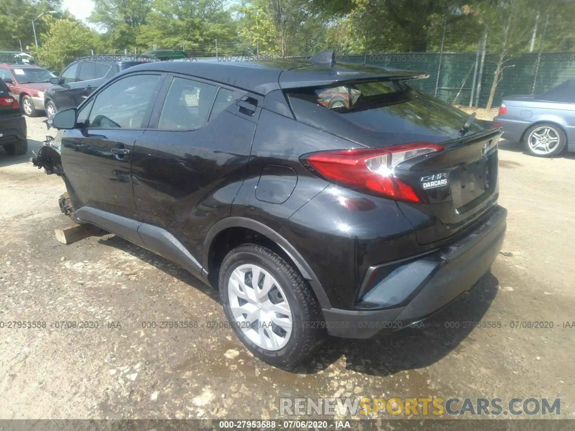 3 Photograph of a damaged car JTNKHMBX3K1018908 TOYOTA C-HR 2019