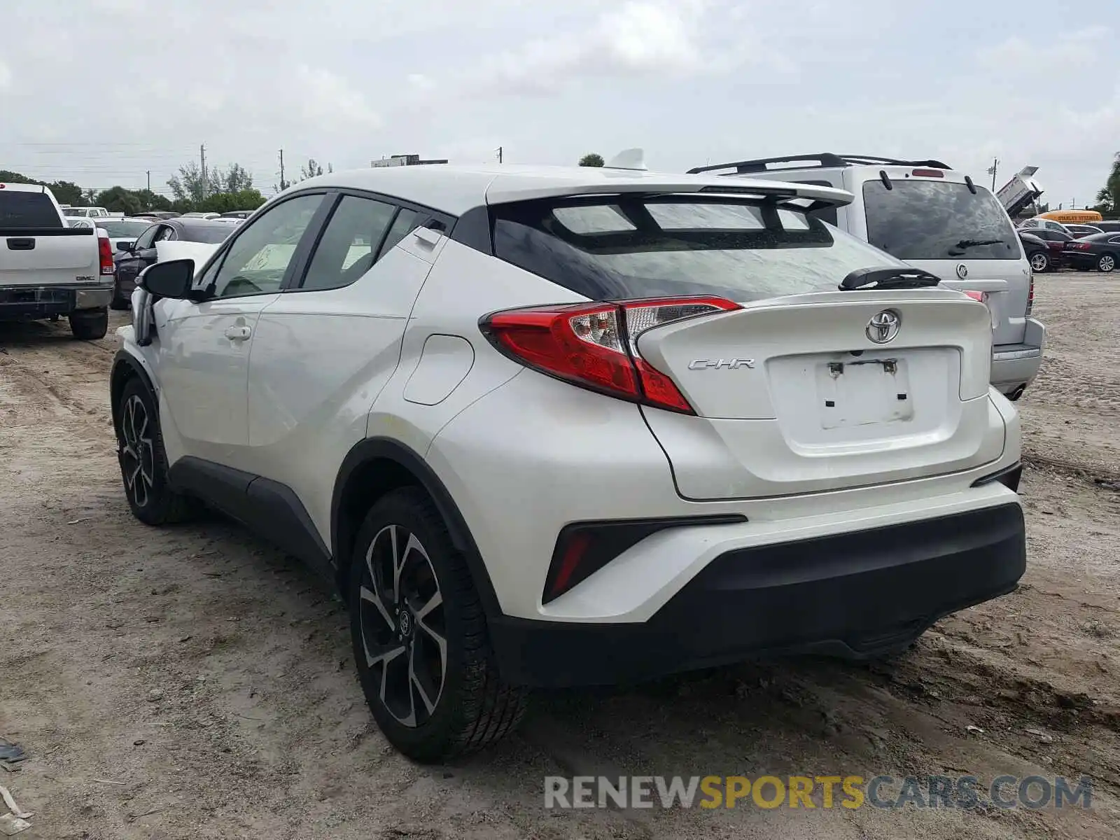 3 Photograph of a damaged car JTNKHMBX3K1019606 TOYOTA C-HR 2019