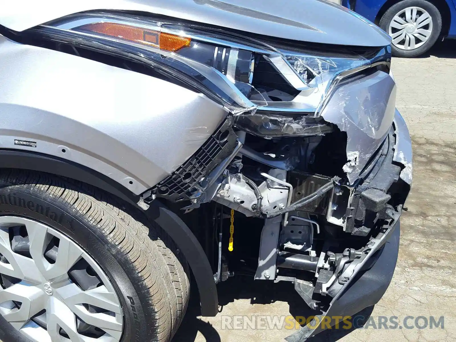 9 Photograph of a damaged car JTNKHMBX3K1020058 TOYOTA C-HR 2019