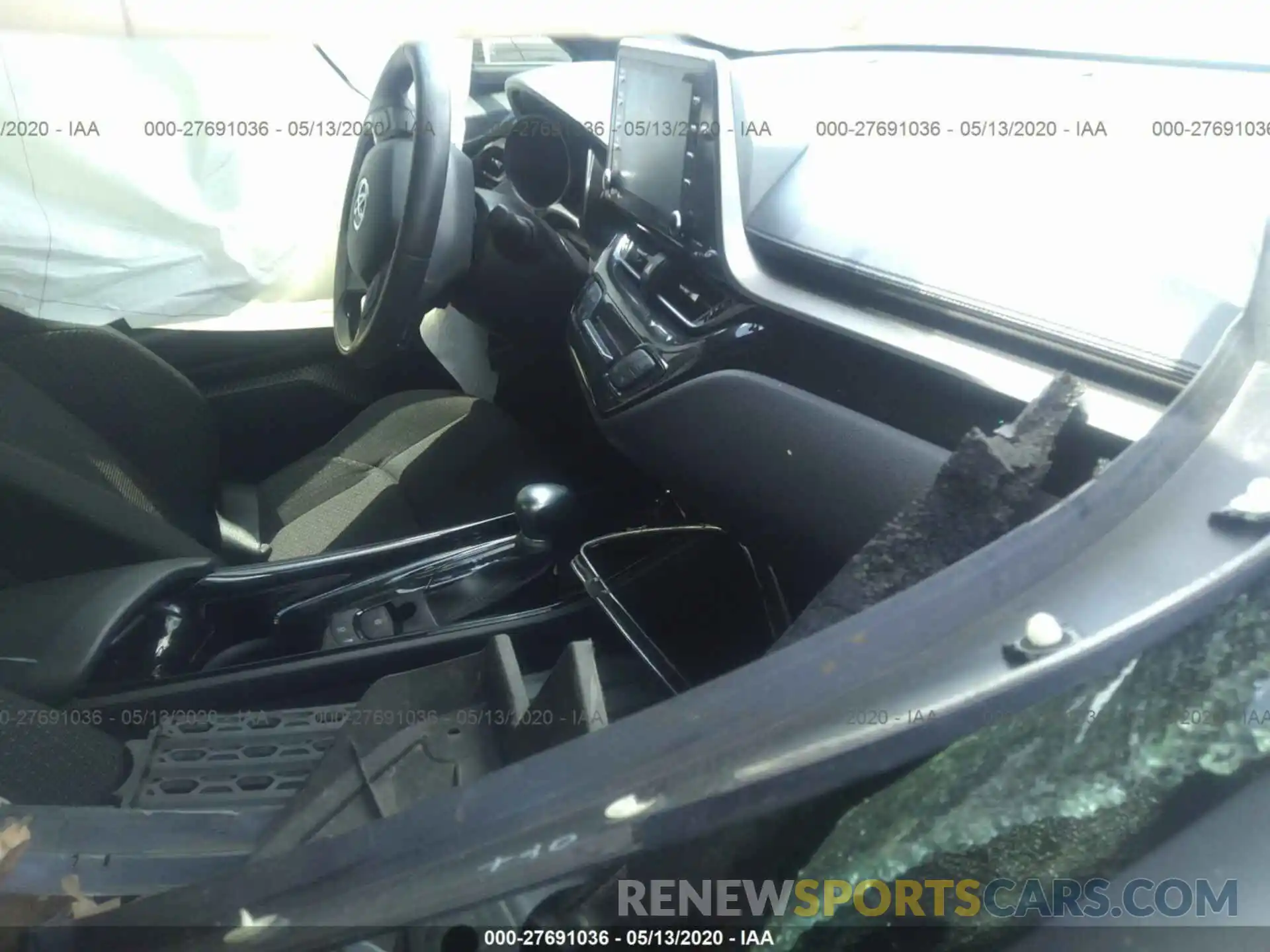 5 Photograph of a damaged car JTNKHMBX3K1020223 TOYOTA C-HR 2019