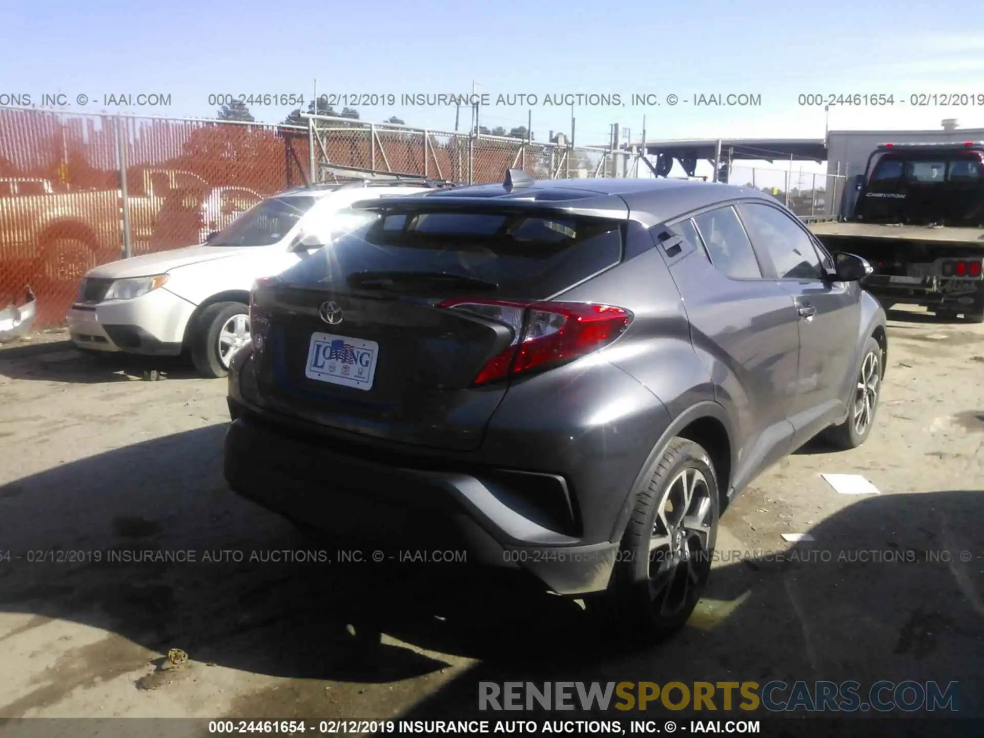 4 Photograph of a damaged car JTNKHMBX3K1020433 TOYOTA C-HR 2019