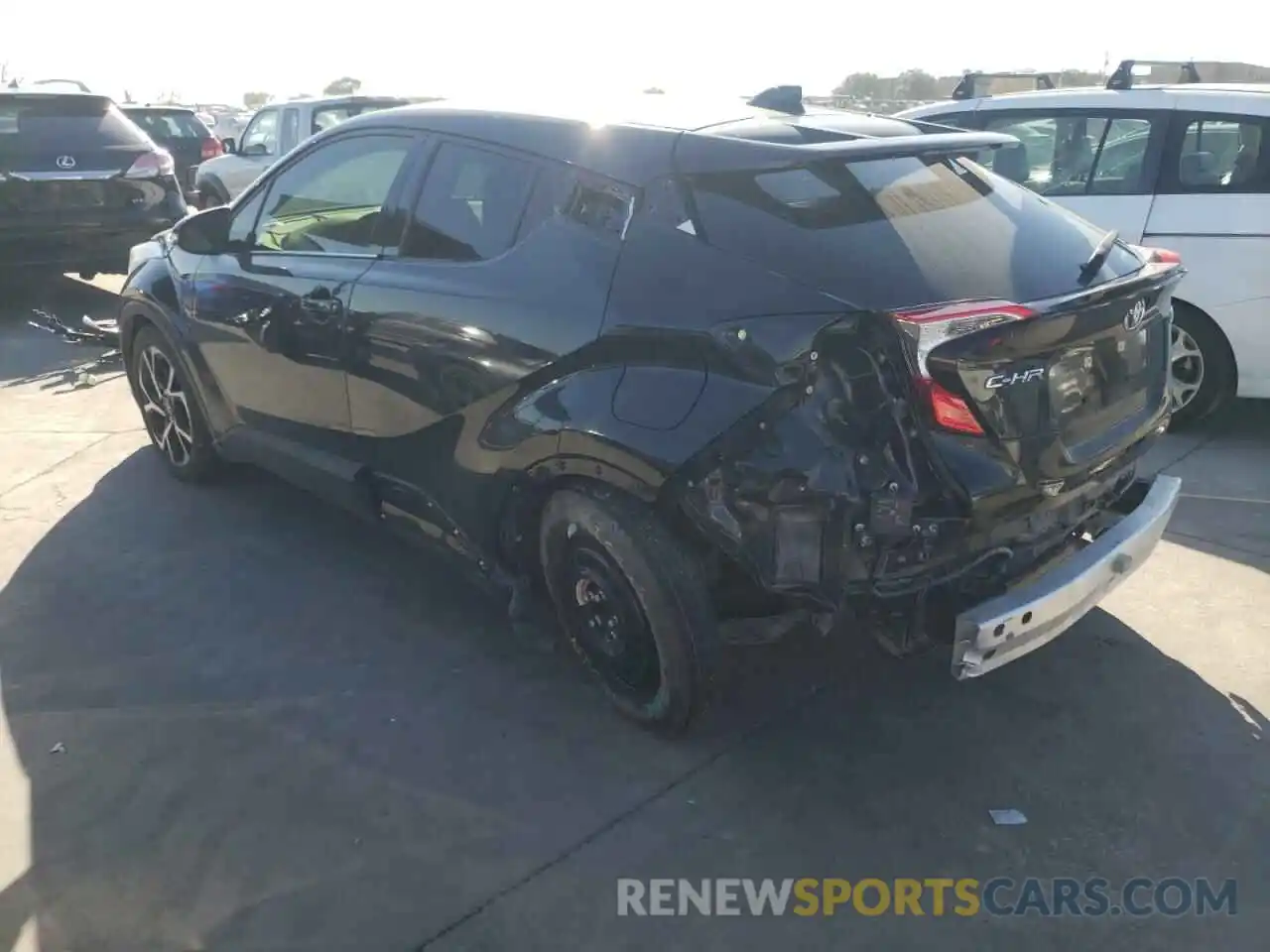 3 Photograph of a damaged car JTNKHMBX3K1020979 TOYOTA C-HR 2019