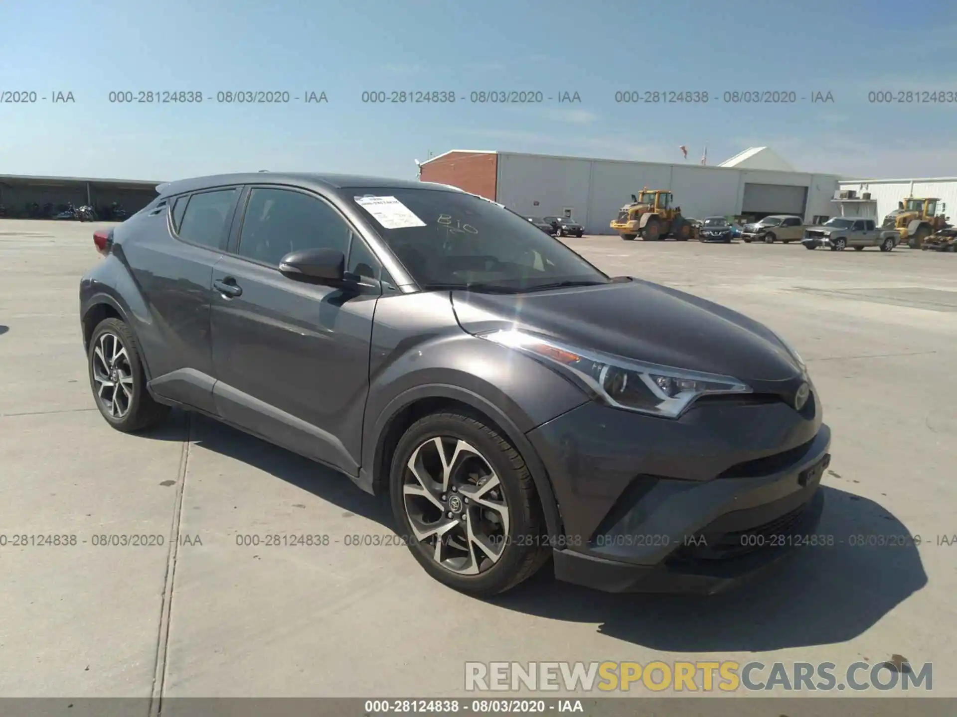 1 Photograph of a damaged car JTNKHMBX3K1021095 TOYOTA C-HR 2019