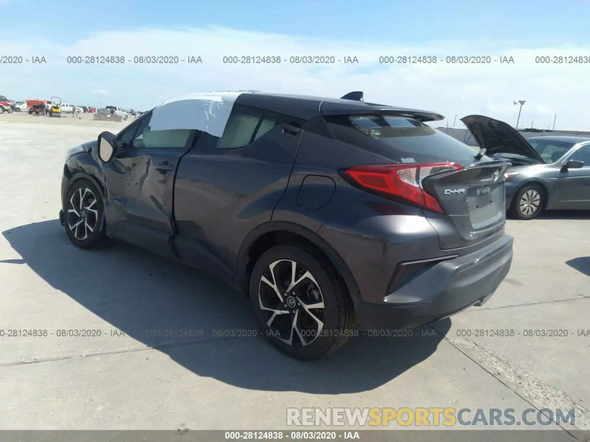 3 Photograph of a damaged car JTNKHMBX3K1021095 TOYOTA C-HR 2019