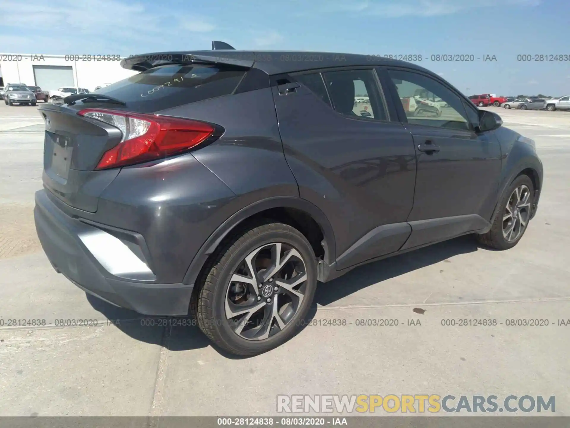 4 Photograph of a damaged car JTNKHMBX3K1021095 TOYOTA C-HR 2019