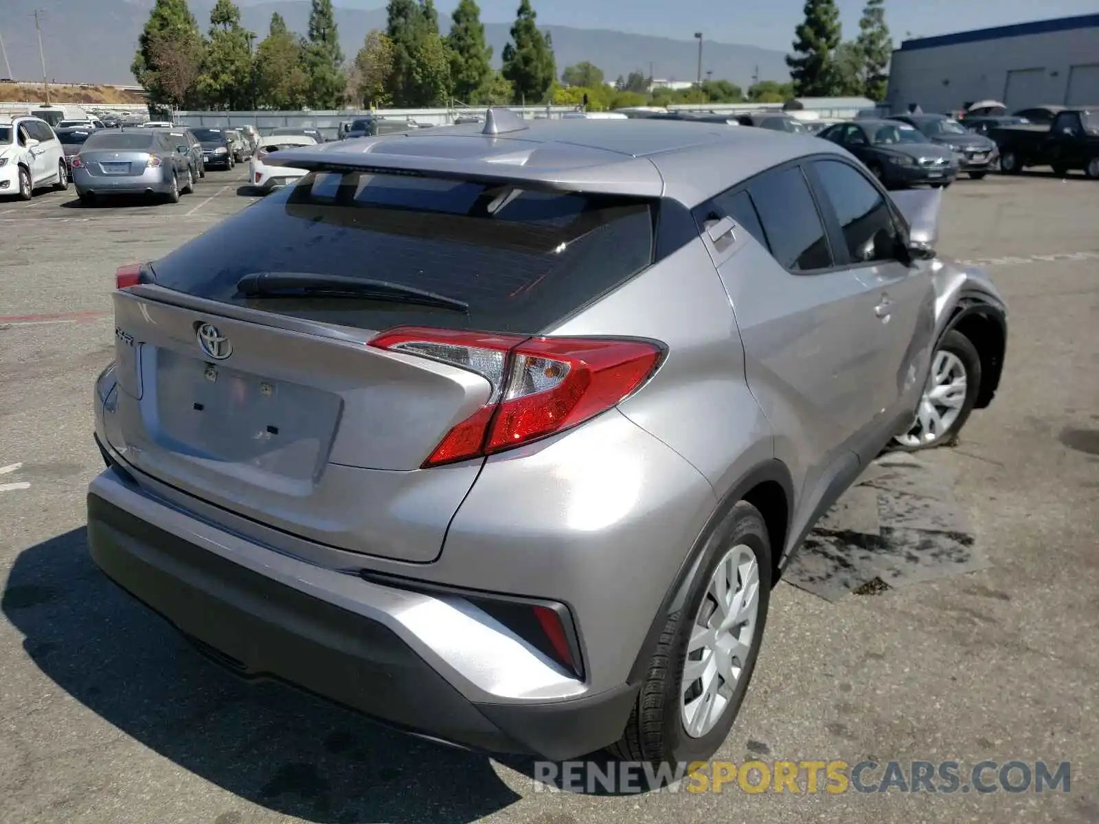 4 Photograph of a damaged car JTNKHMBX3K1021422 TOYOTA C-HR 2019