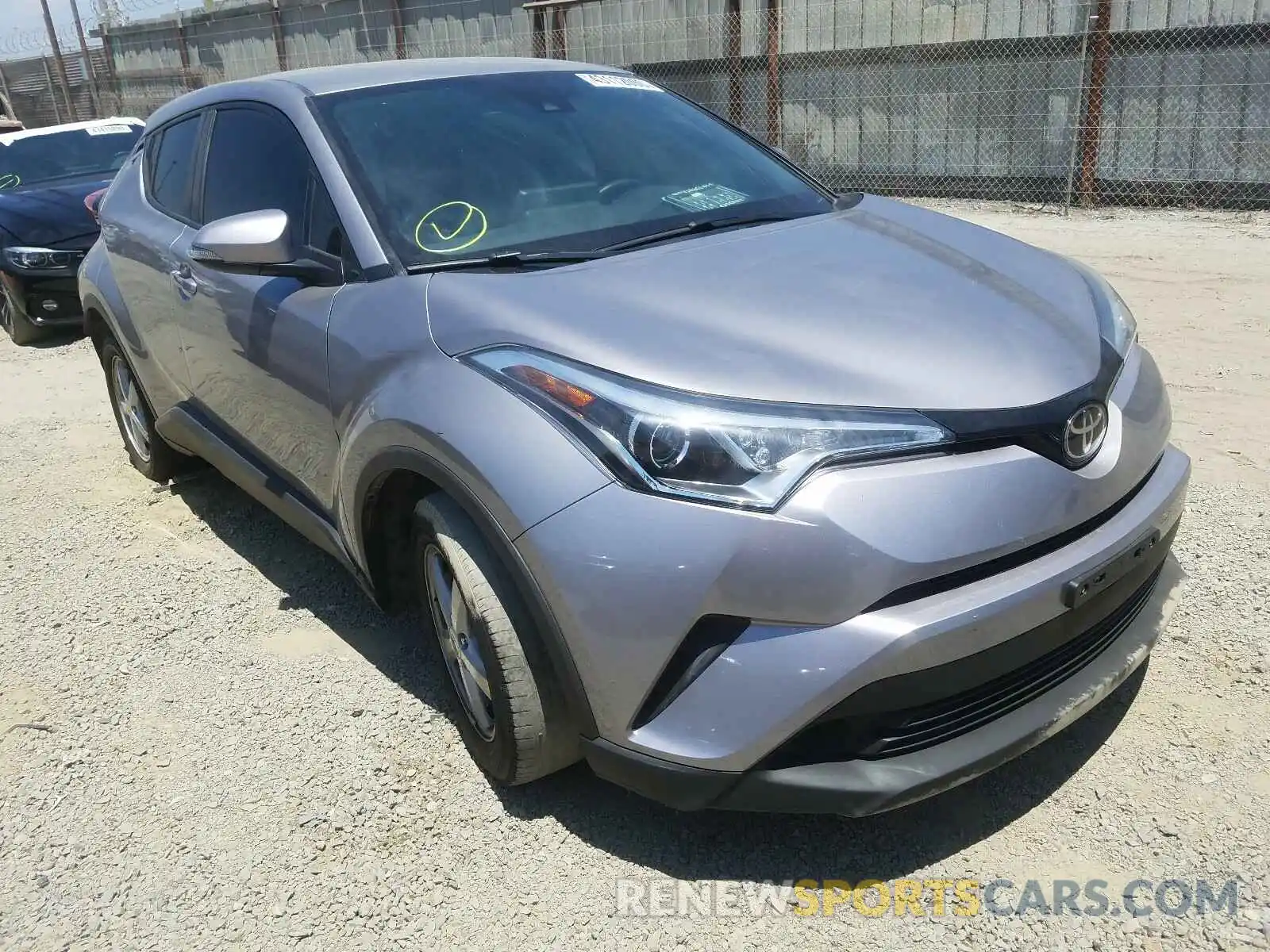 1 Photograph of a damaged car JTNKHMBX3K1021579 TOYOTA C-HR 2019