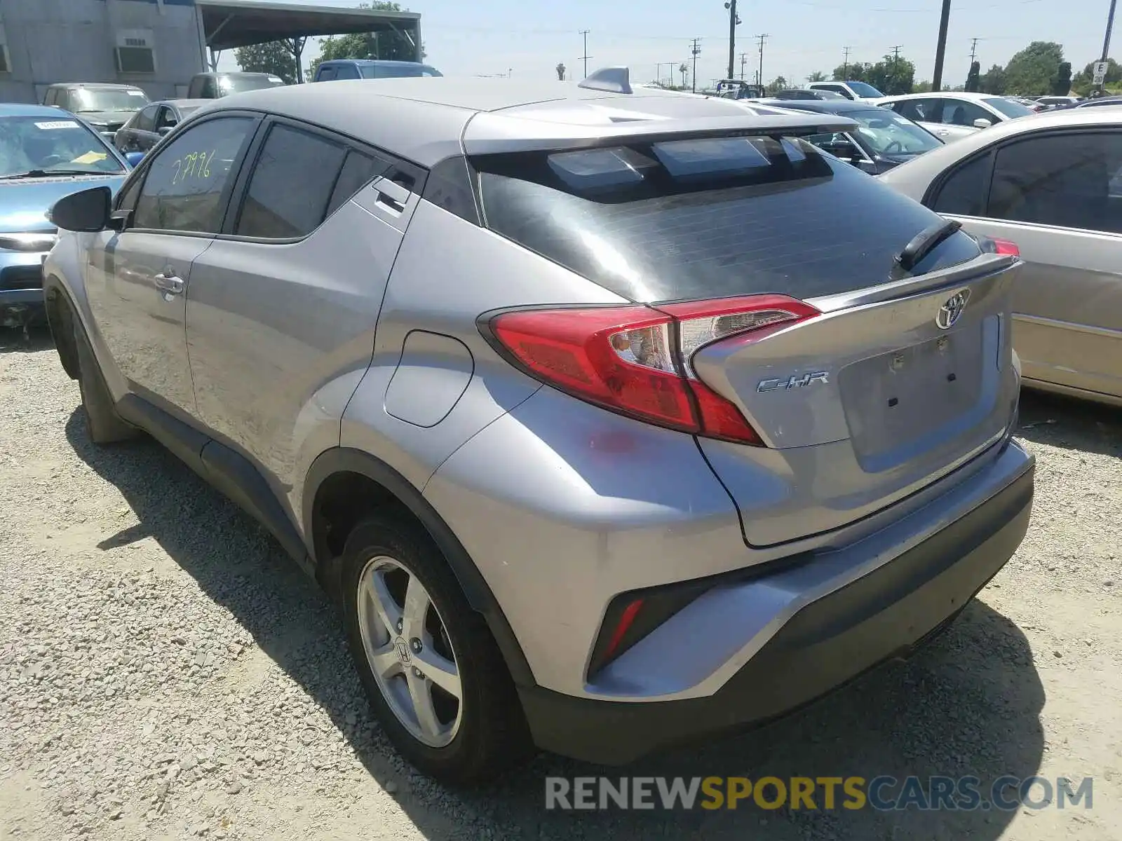 3 Photograph of a damaged car JTNKHMBX3K1021579 TOYOTA C-HR 2019