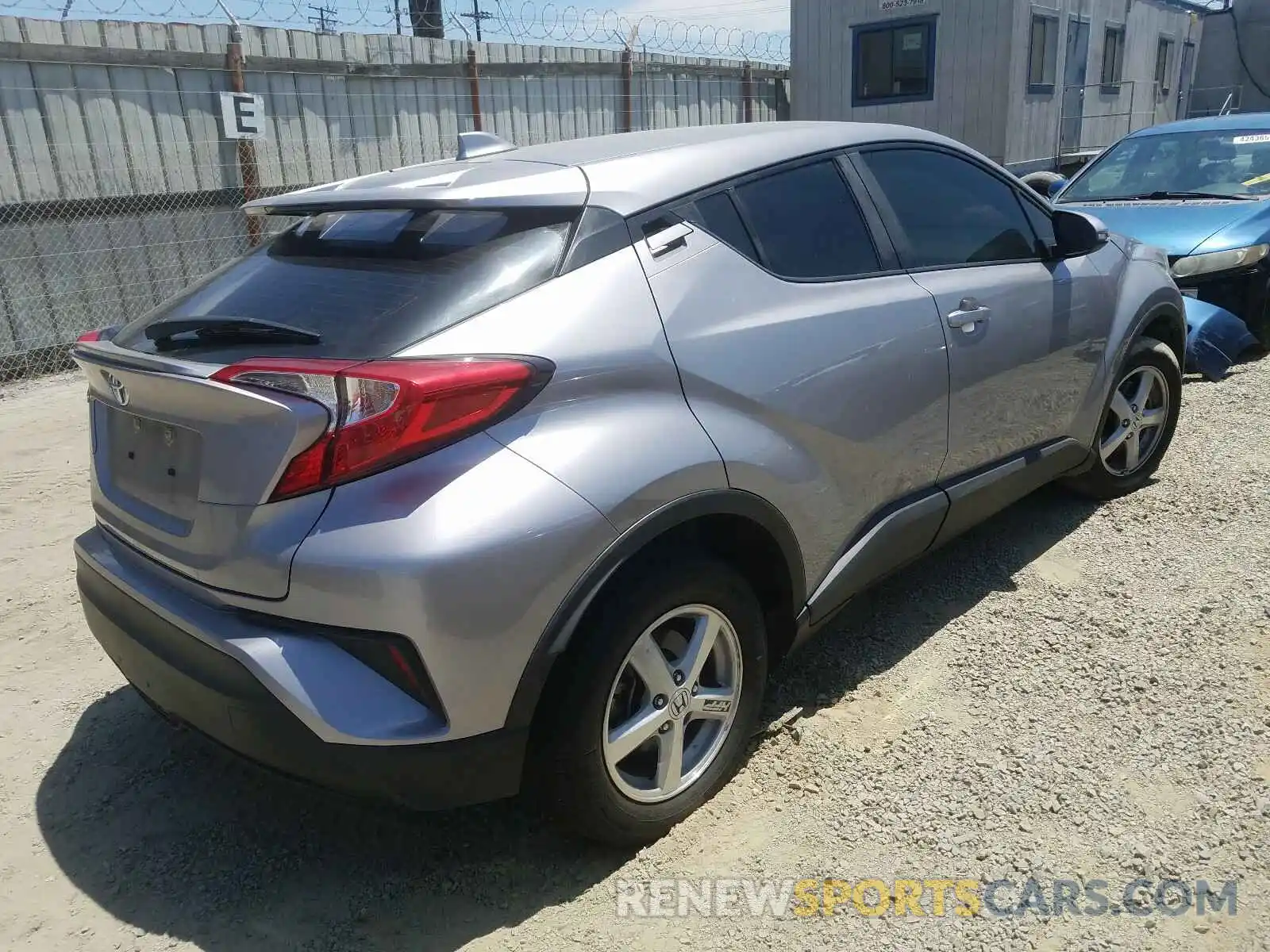 4 Photograph of a damaged car JTNKHMBX3K1021579 TOYOTA C-HR 2019