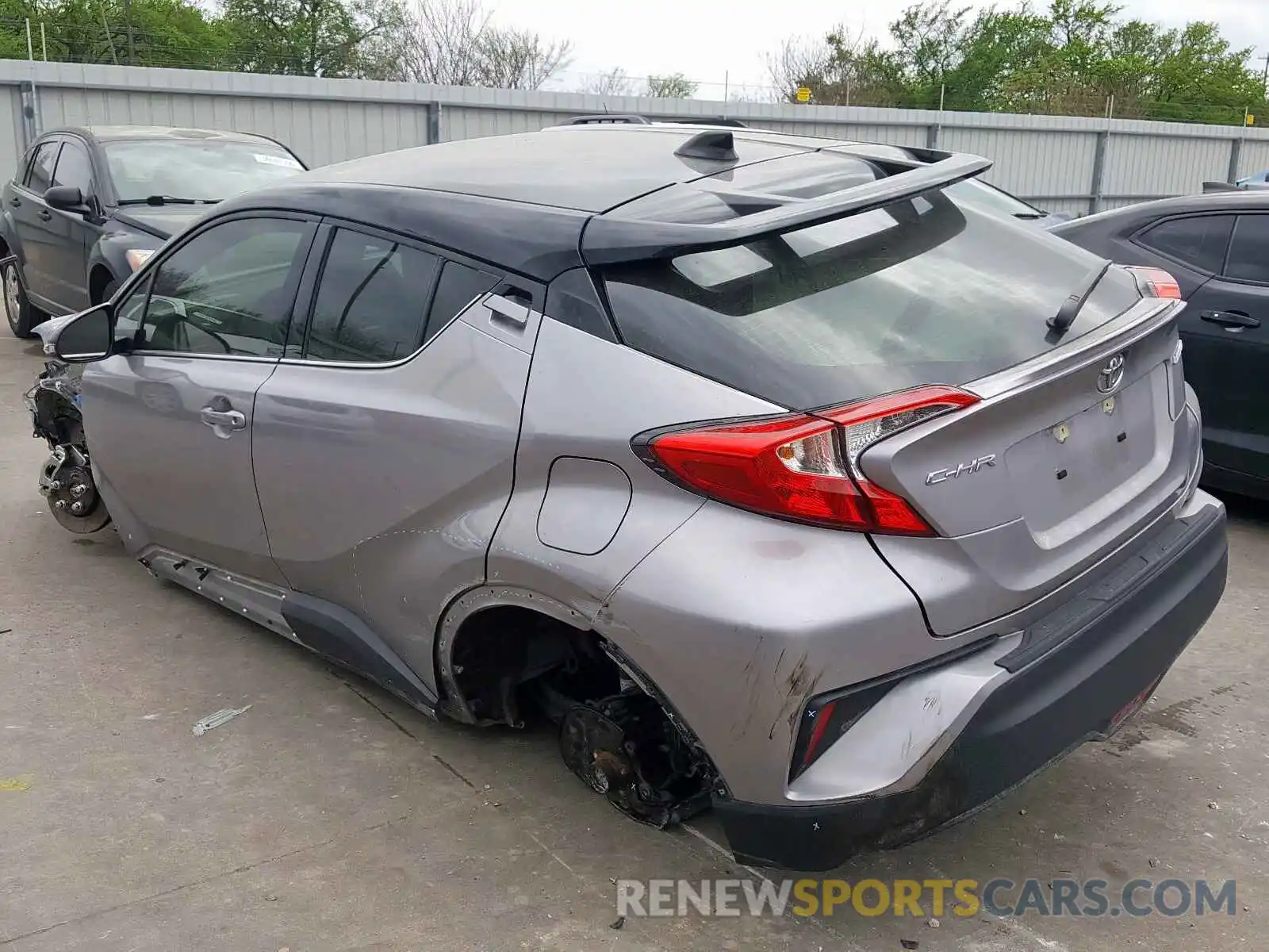 3 Photograph of a damaged car JTNKHMBX3K1021601 TOYOTA C-HR 2019