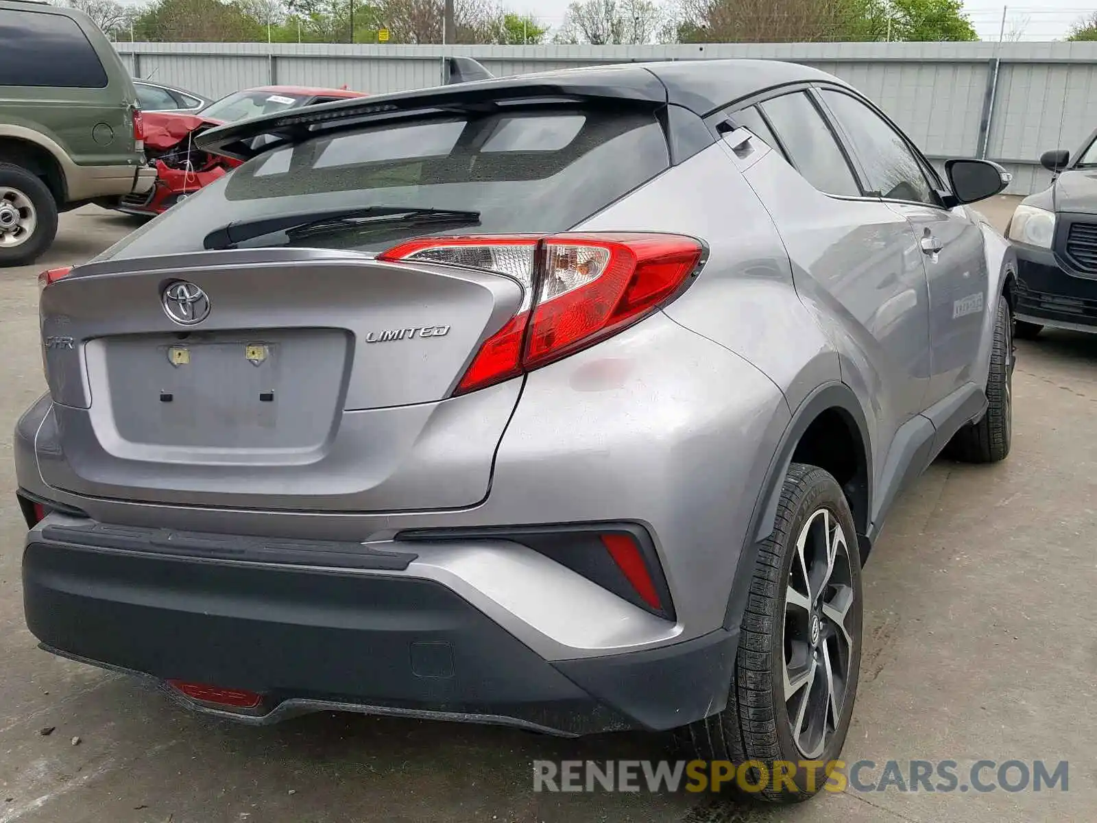 4 Photograph of a damaged car JTNKHMBX3K1021601 TOYOTA C-HR 2019