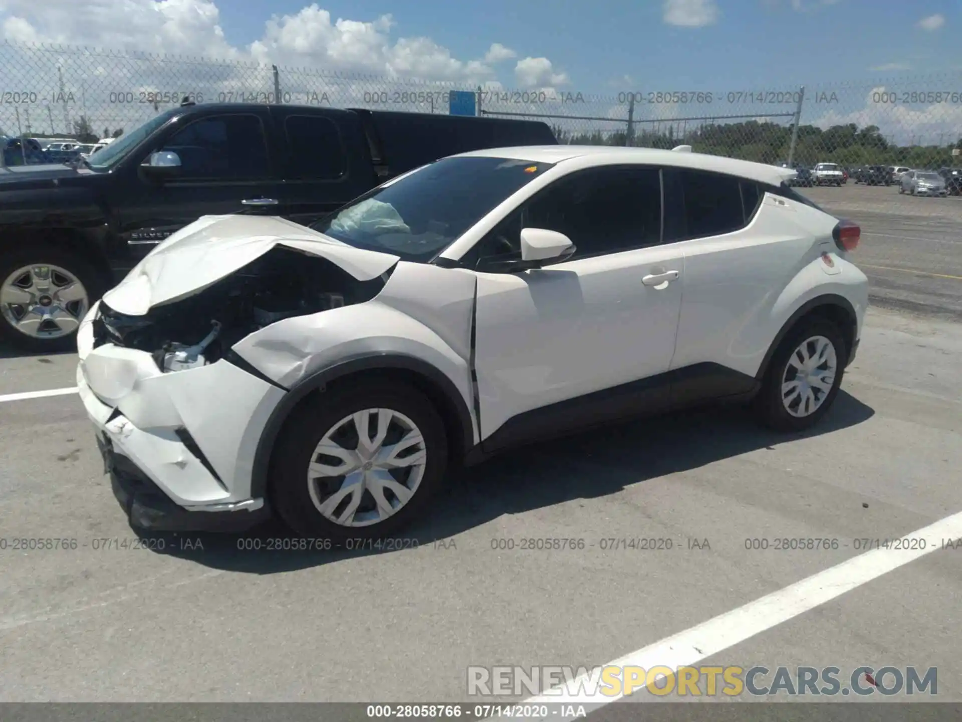 2 Photograph of a damaged car JTNKHMBX3K1022361 TOYOTA C-HR 2019