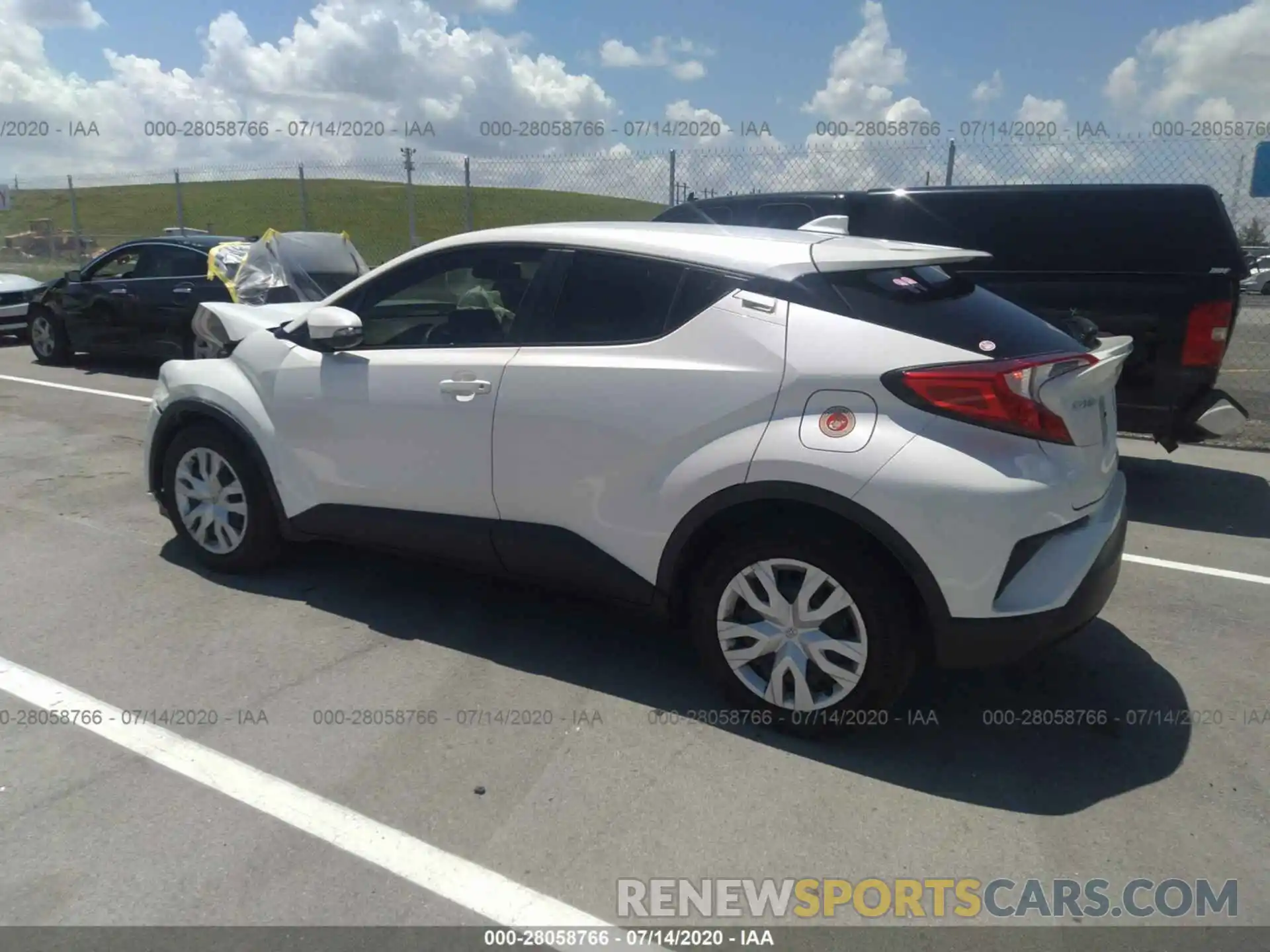 3 Photograph of a damaged car JTNKHMBX3K1022361 TOYOTA C-HR 2019