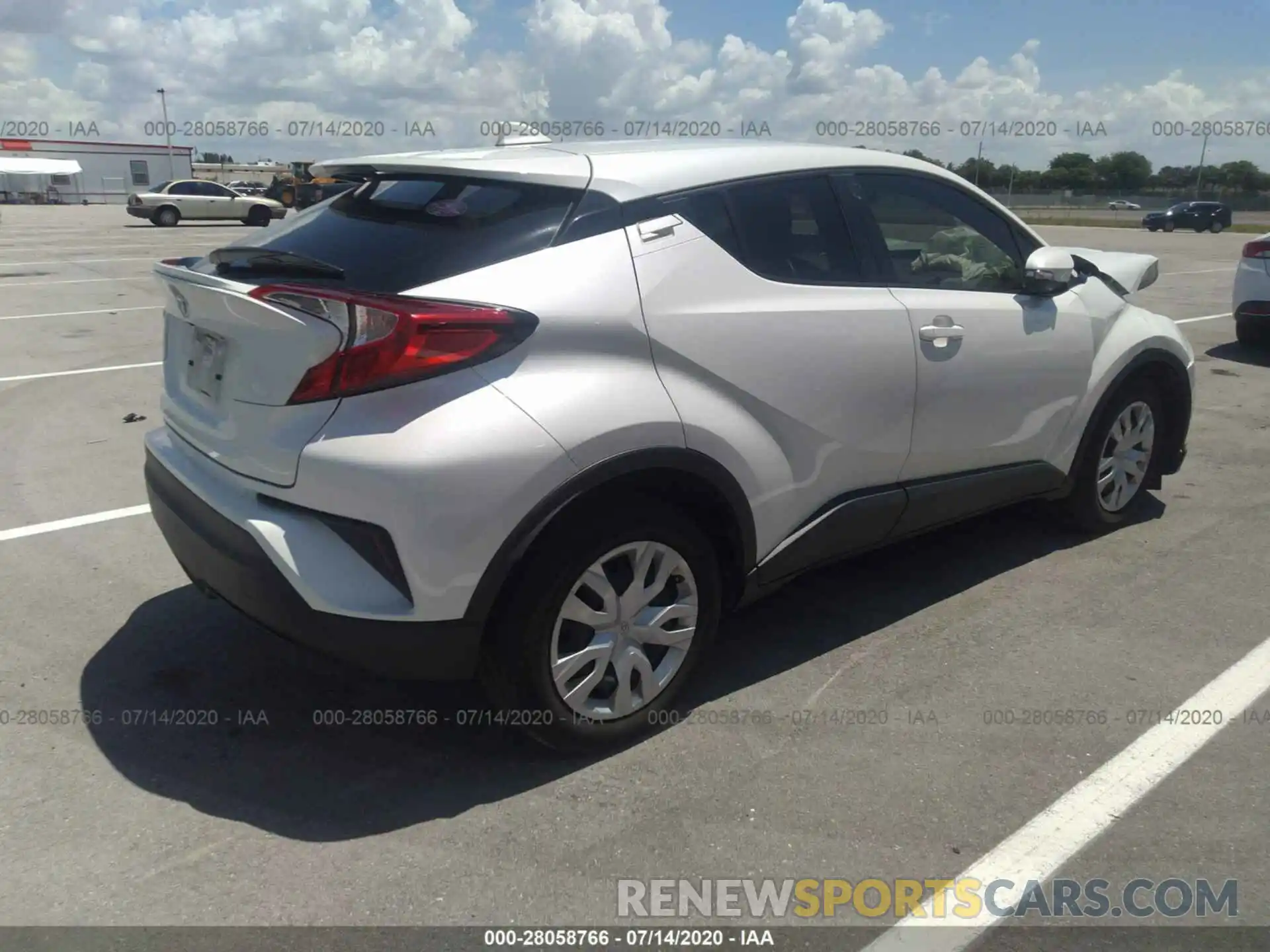 4 Photograph of a damaged car JTNKHMBX3K1022361 TOYOTA C-HR 2019