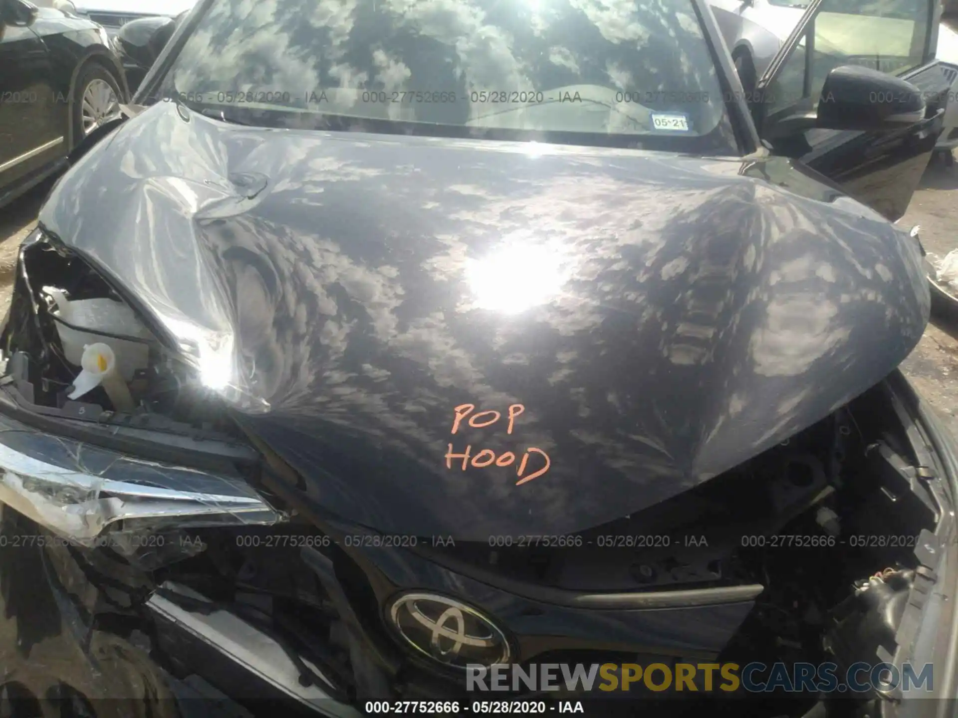 10 Photograph of a damaged car JTNKHMBX3K1022487 TOYOTA C-HR 2019