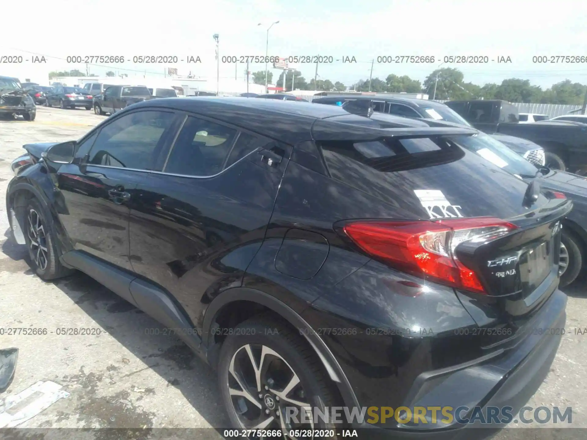 3 Photograph of a damaged car JTNKHMBX3K1022487 TOYOTA C-HR 2019