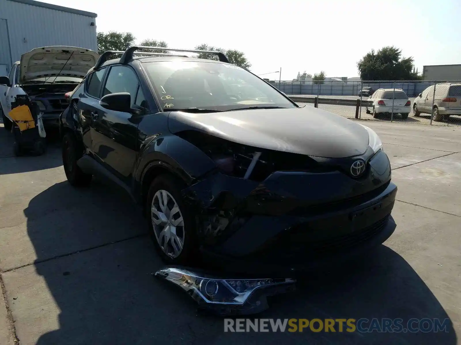 1 Photograph of a damaged car JTNKHMBX3K1022988 TOYOTA C-HR 2019