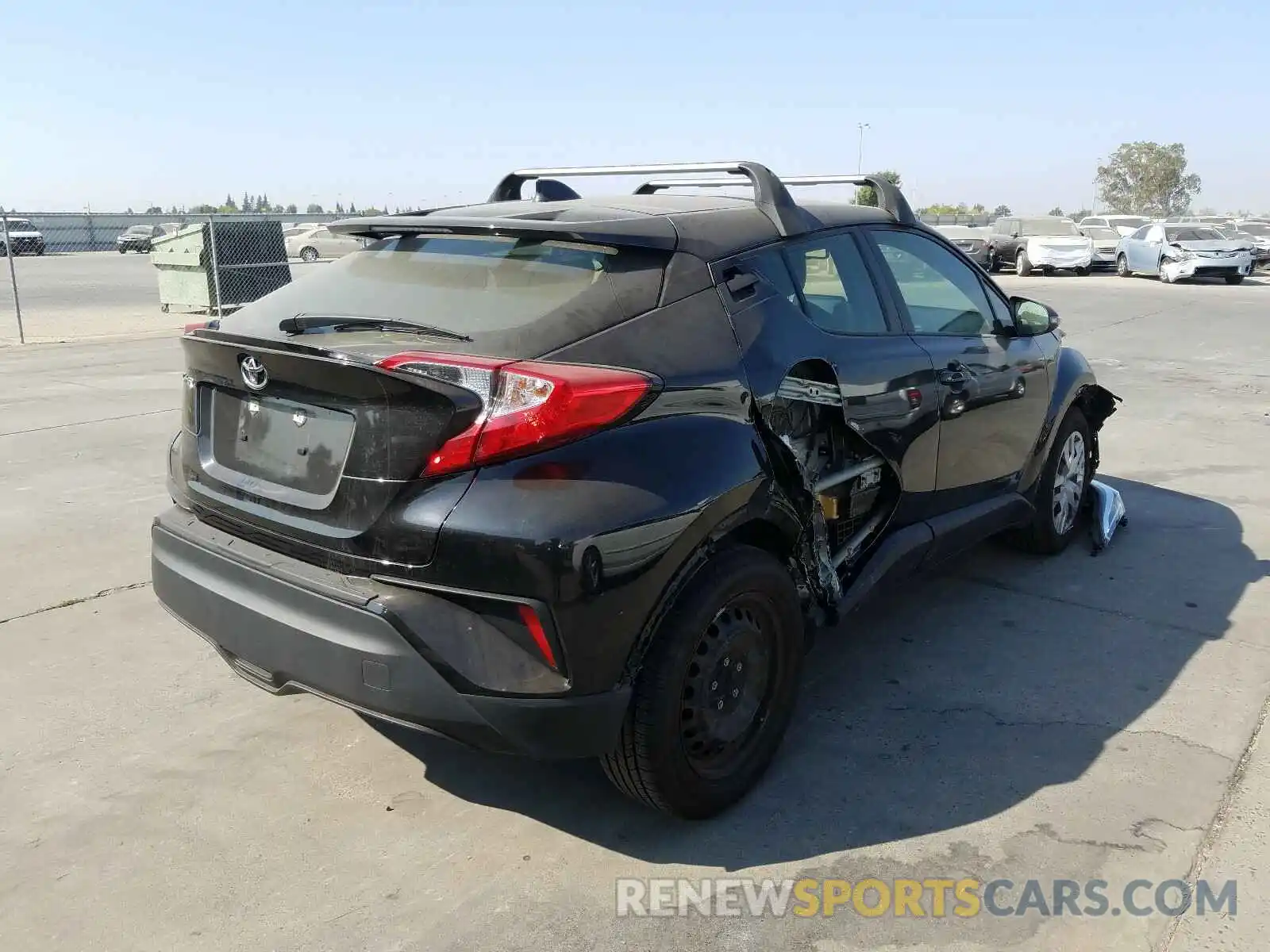 4 Photograph of a damaged car JTNKHMBX3K1022988 TOYOTA C-HR 2019