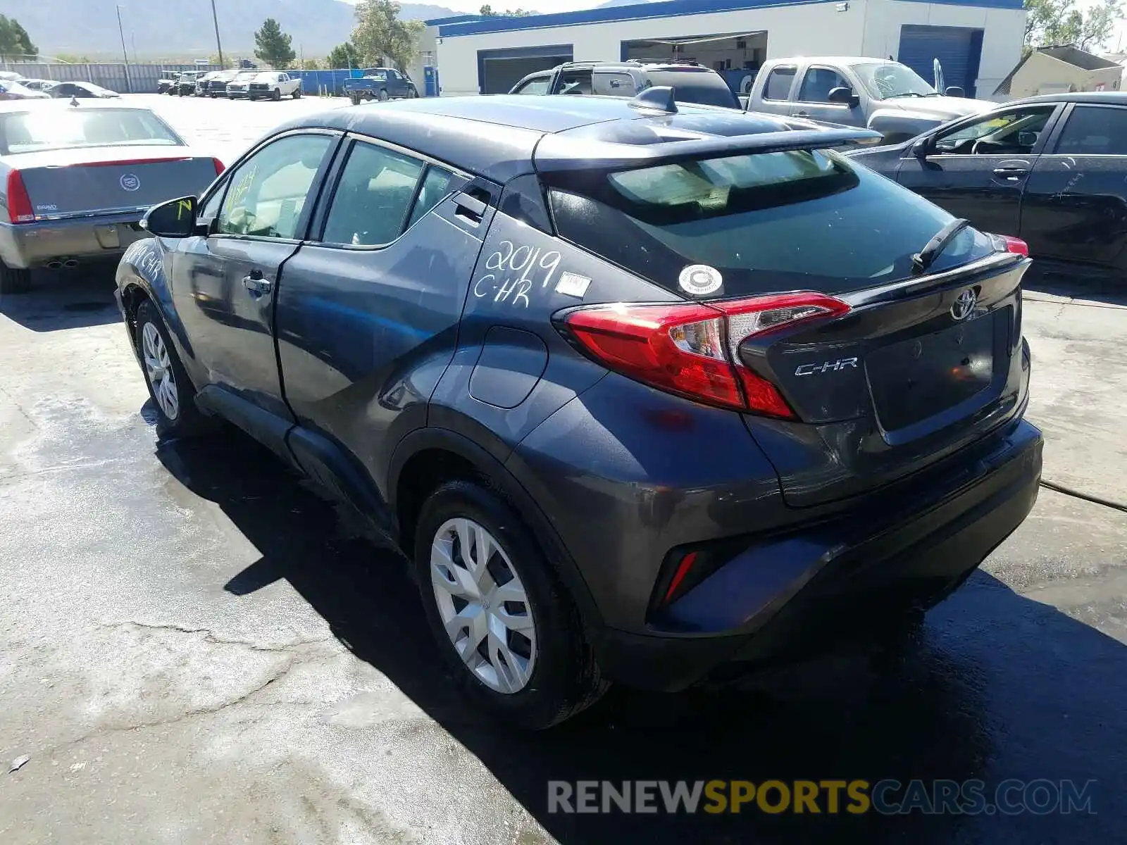 3 Photograph of a damaged car JTNKHMBX3K1022991 TOYOTA C-HR 2019