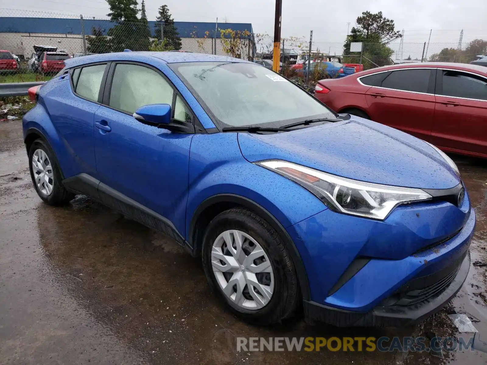 1 Photograph of a damaged car JTNKHMBX3K1024496 TOYOTA C-HR 2019