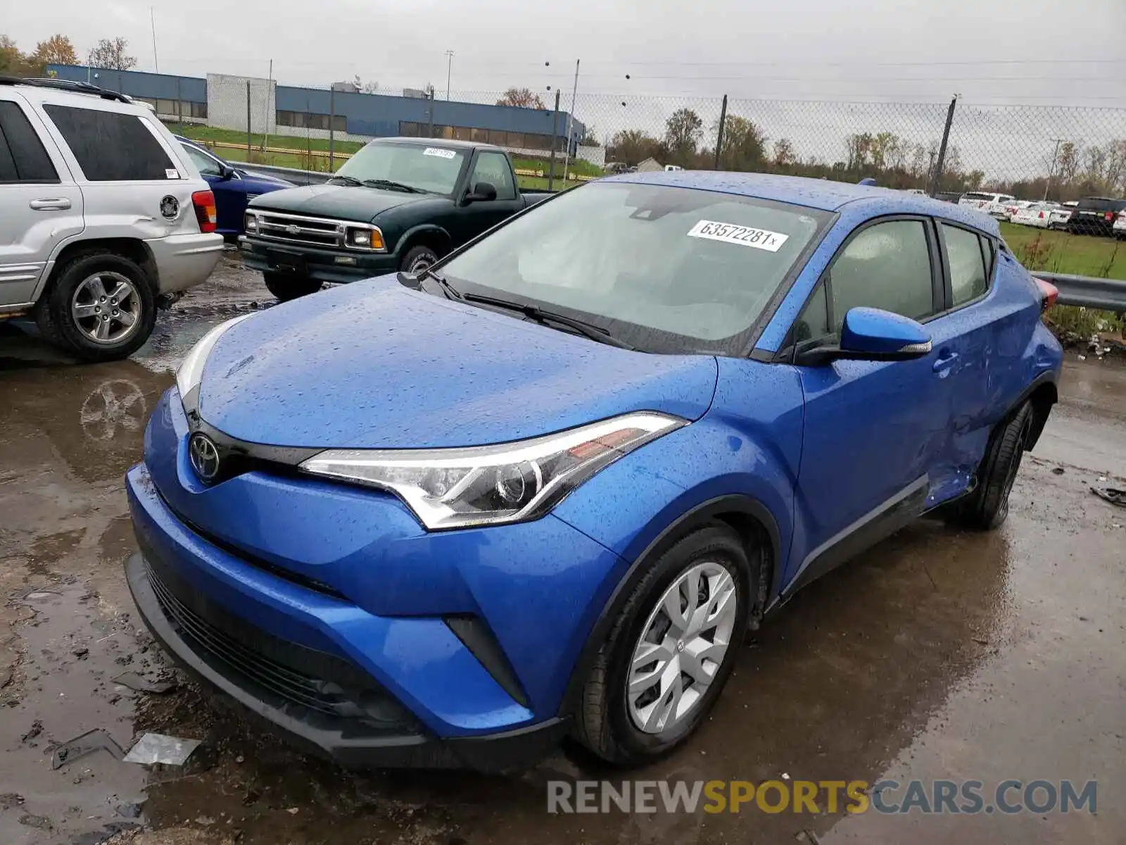 2 Photograph of a damaged car JTNKHMBX3K1024496 TOYOTA C-HR 2019