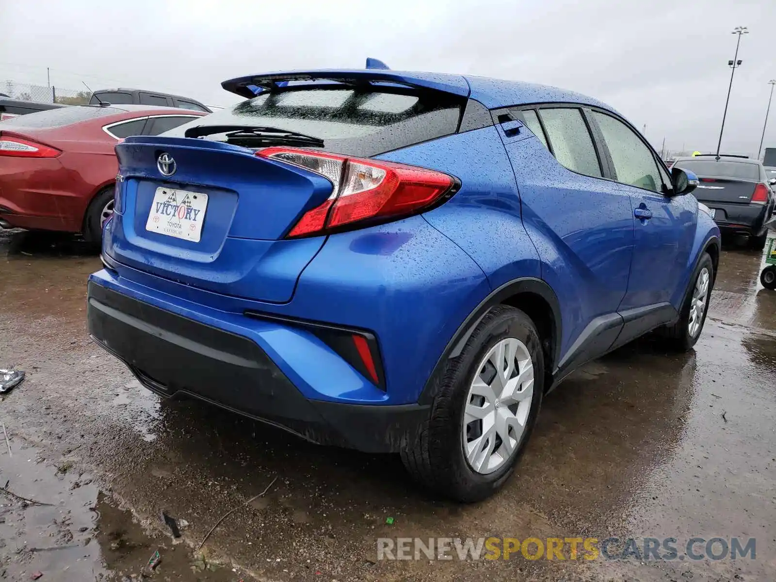 4 Photograph of a damaged car JTNKHMBX3K1024496 TOYOTA C-HR 2019