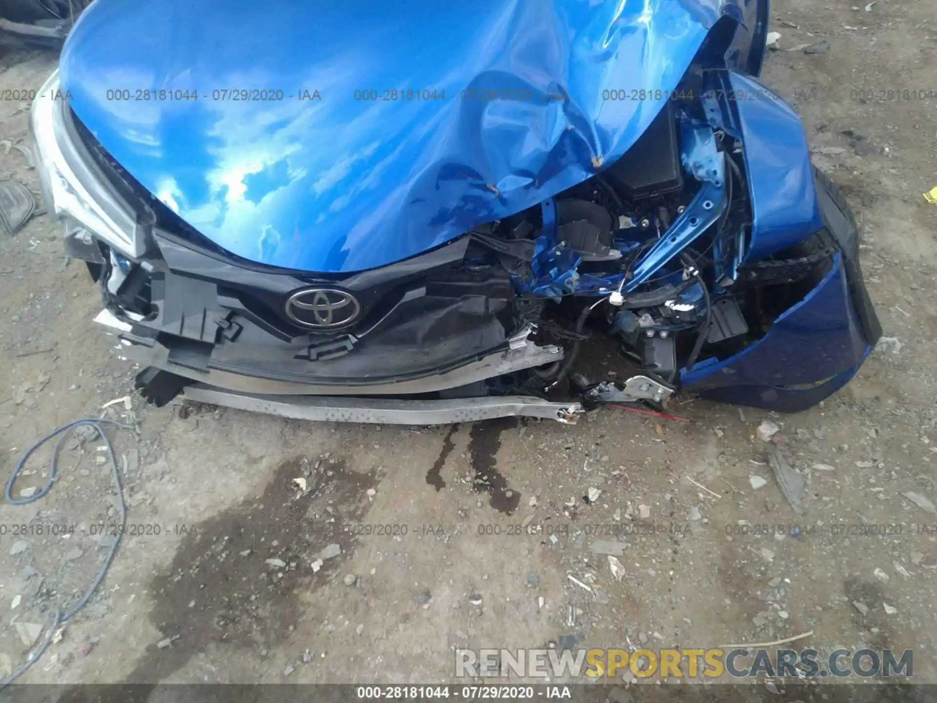 6 Photograph of a damaged car JTNKHMBX3K1024854 TOYOTA C-HR 2019