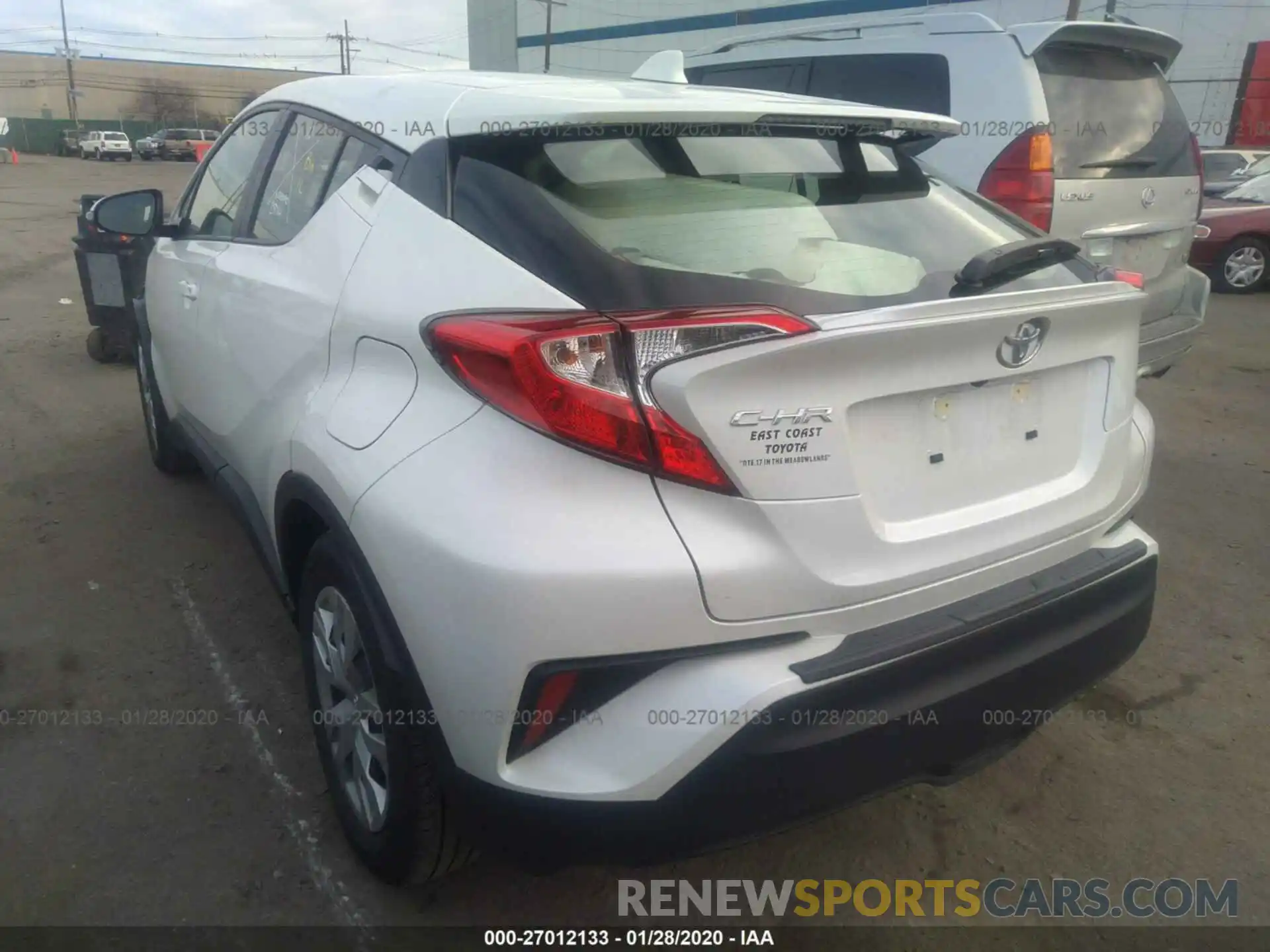 3 Photograph of a damaged car JTNKHMBX3K1025986 TOYOTA C-HR 2019