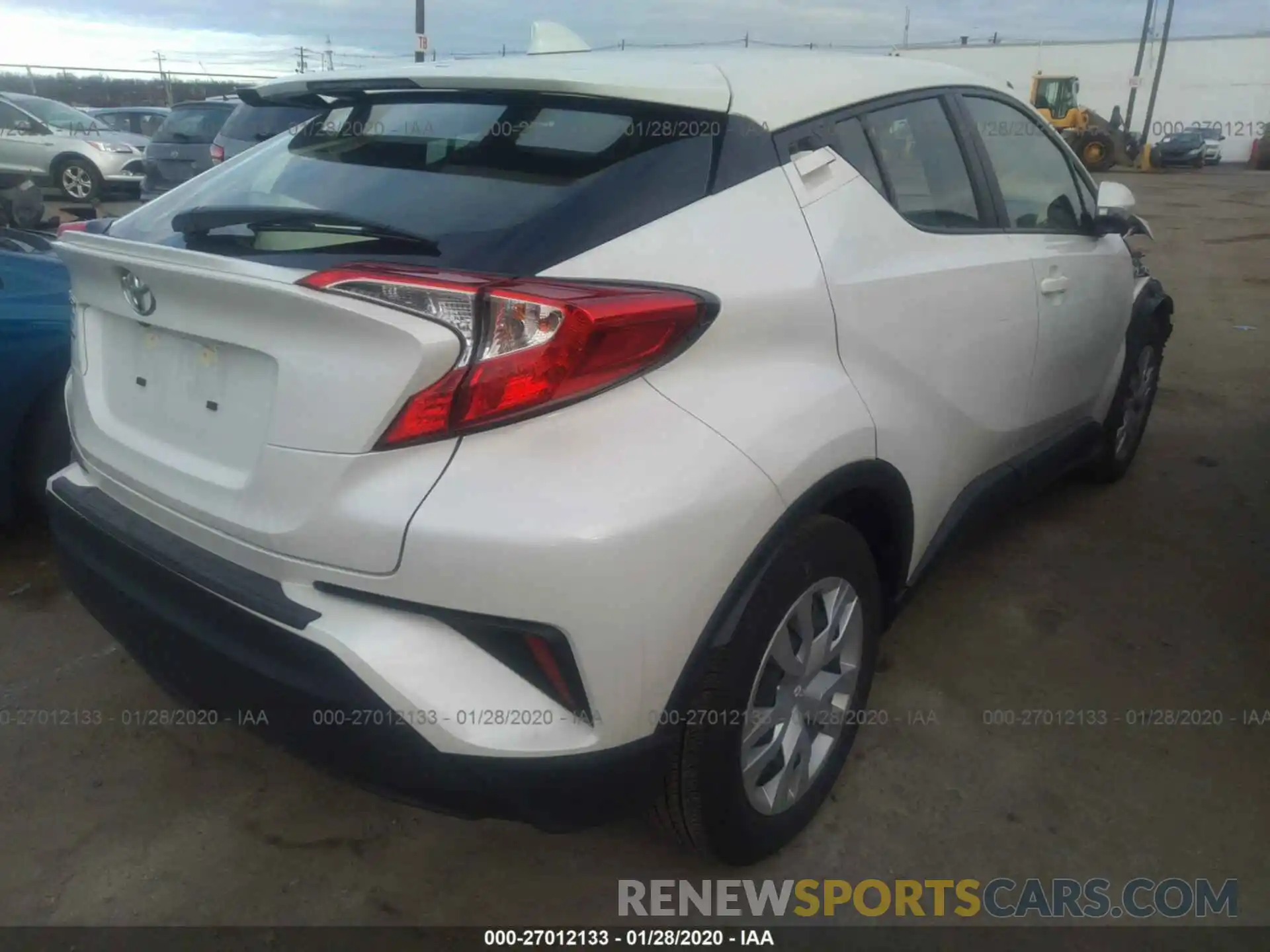 4 Photograph of a damaged car JTNKHMBX3K1025986 TOYOTA C-HR 2019