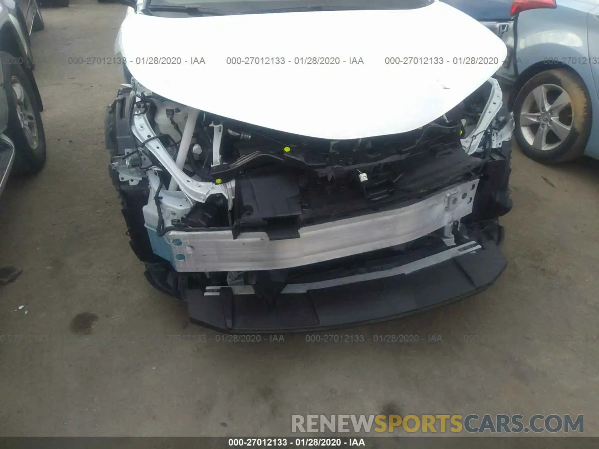 6 Photograph of a damaged car JTNKHMBX3K1025986 TOYOTA C-HR 2019