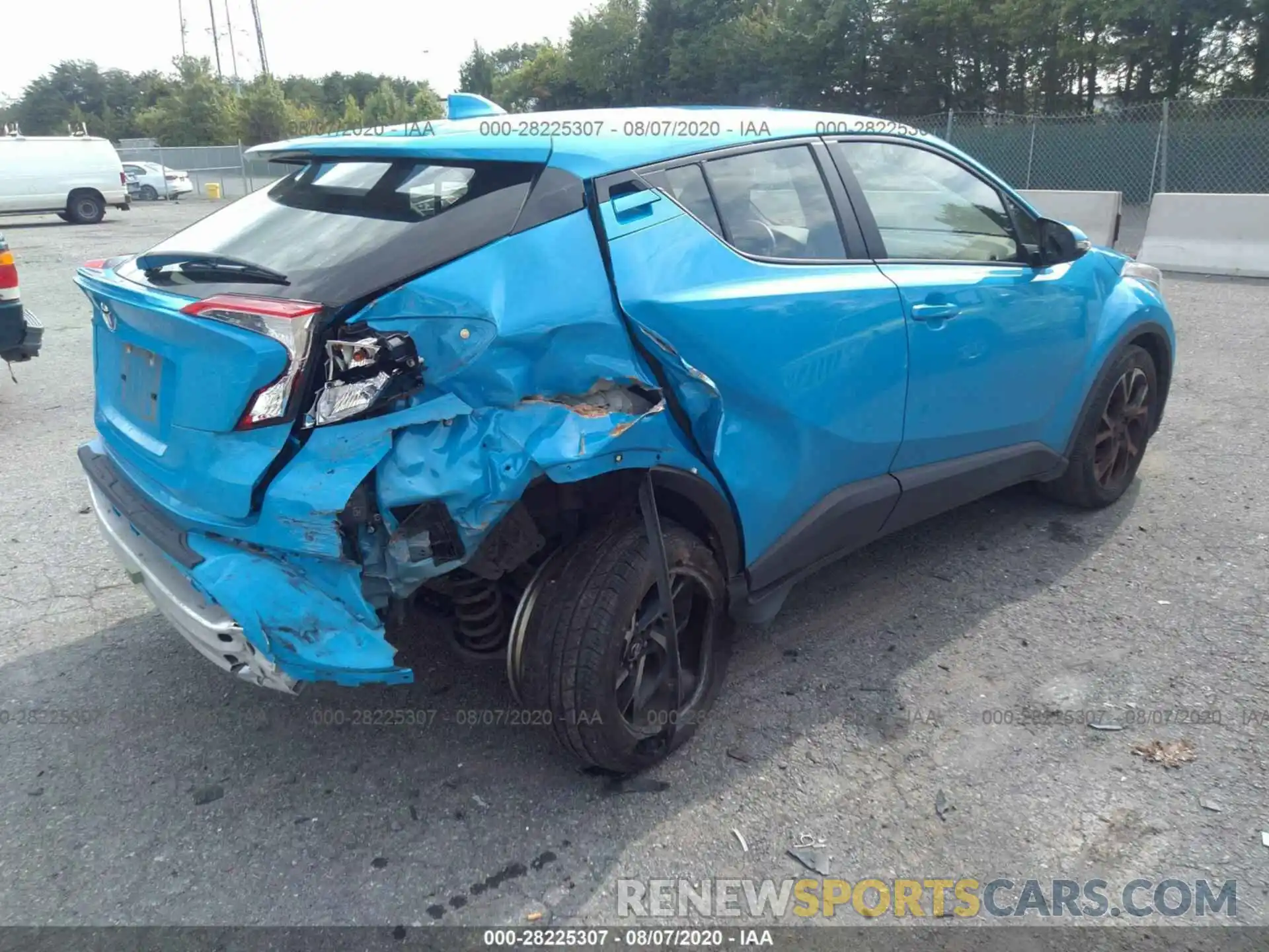 4 Photograph of a damaged car JTNKHMBX3K1027091 TOYOTA C-HR 2019