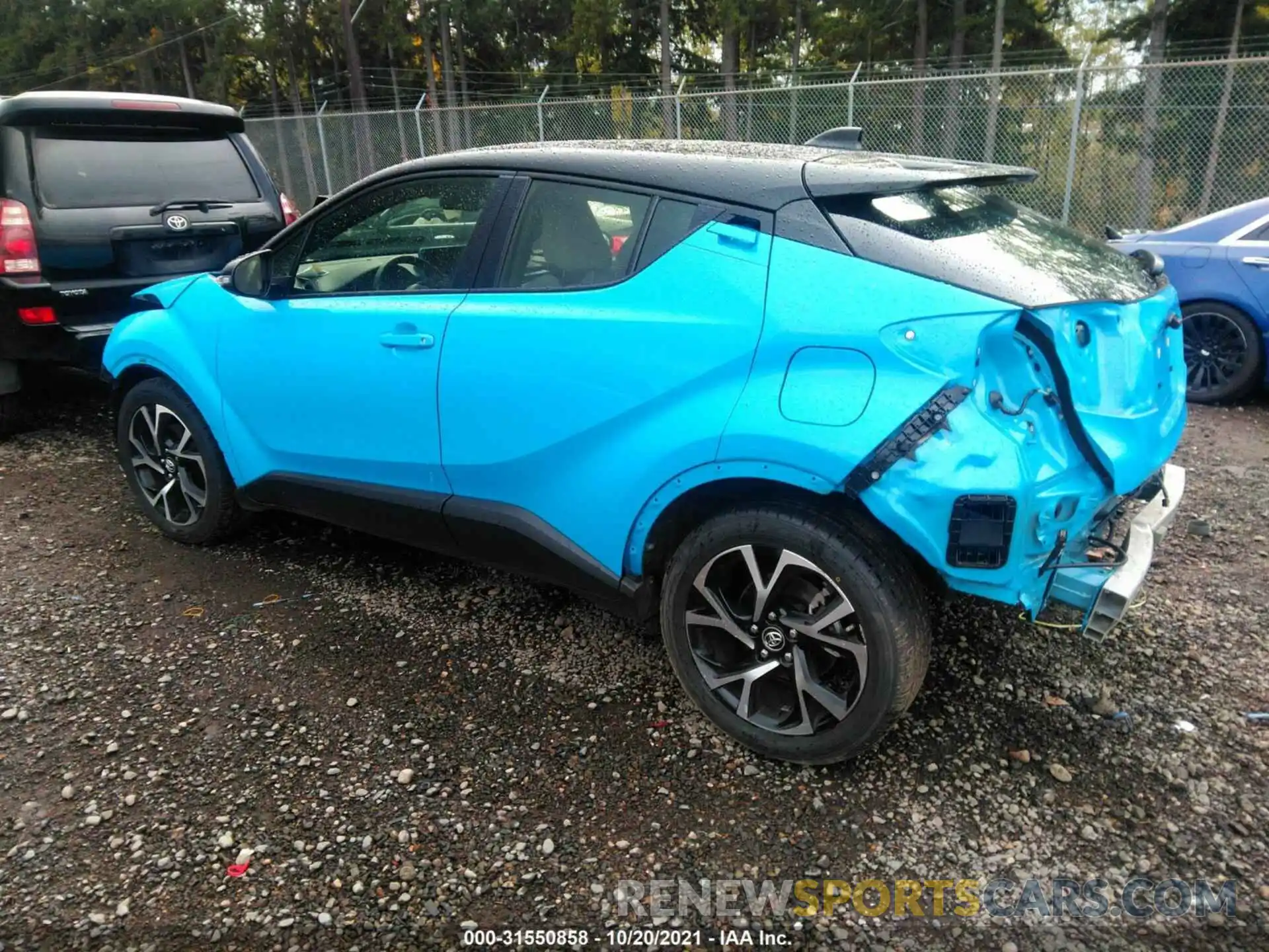 3 Фотография поврежденного автомобиля JTNKHMBX3K1027379 TOYOTA C-HR 2019