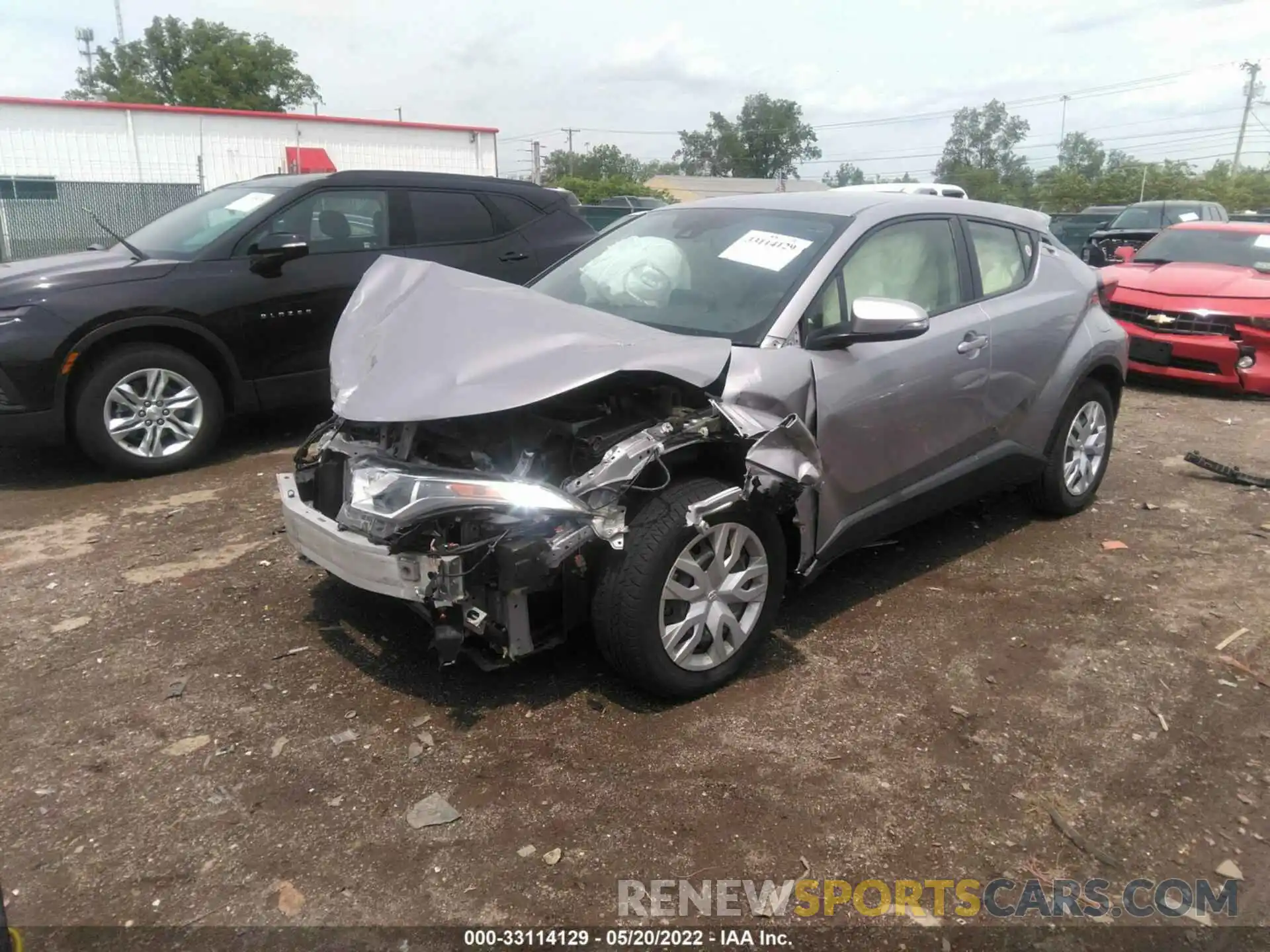 2 Photograph of a damaged car JTNKHMBX3K1027947 TOYOTA C-HR 2019