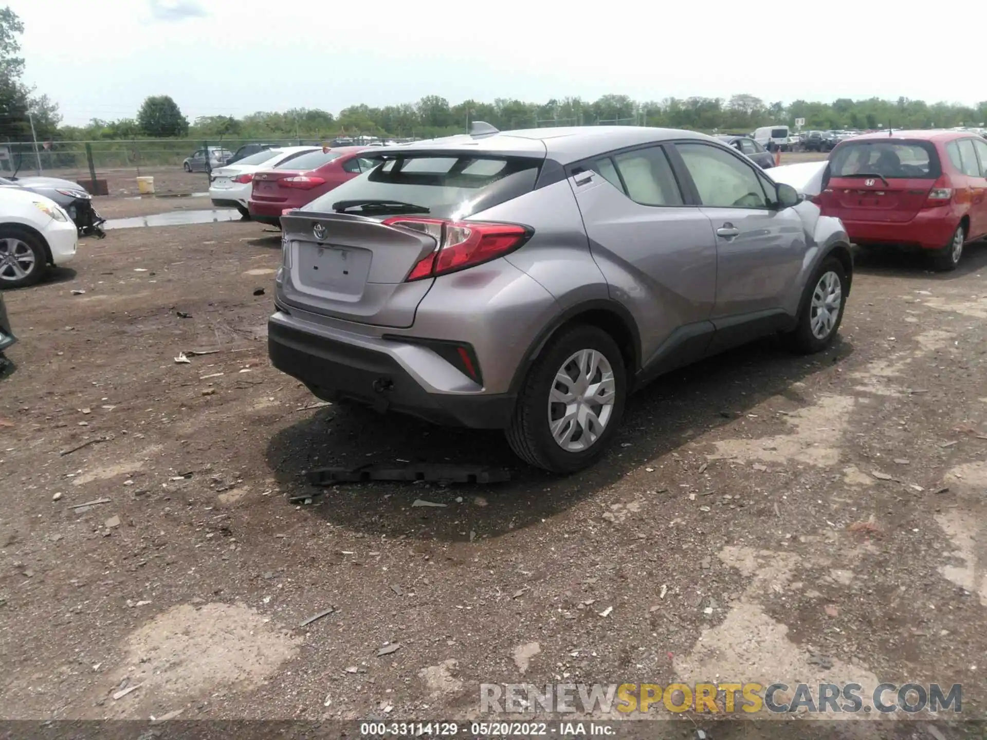 4 Photograph of a damaged car JTNKHMBX3K1027947 TOYOTA C-HR 2019