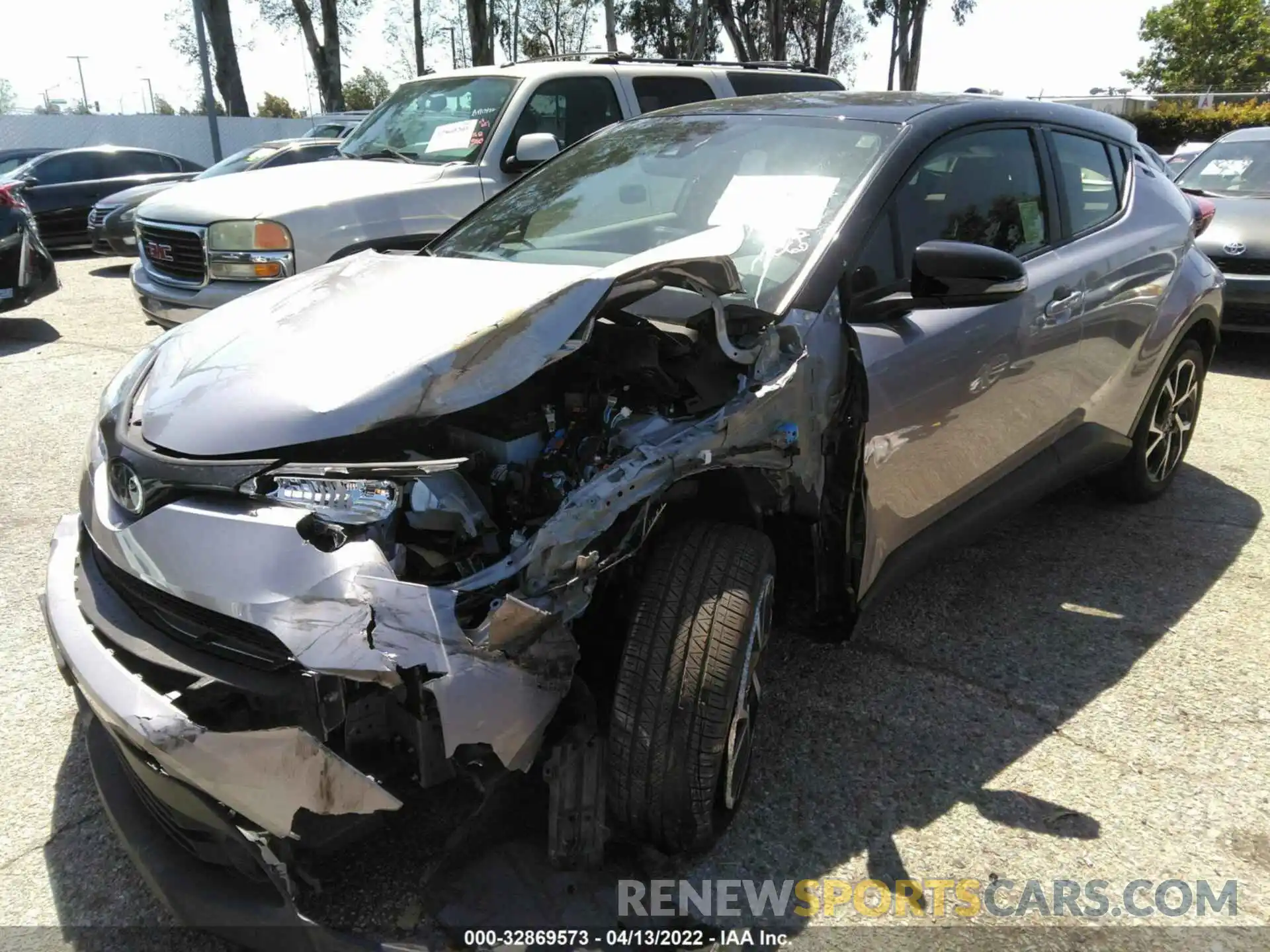 2 Photograph of a damaged car JTNKHMBX3K1031464 TOYOTA C-HR 2019