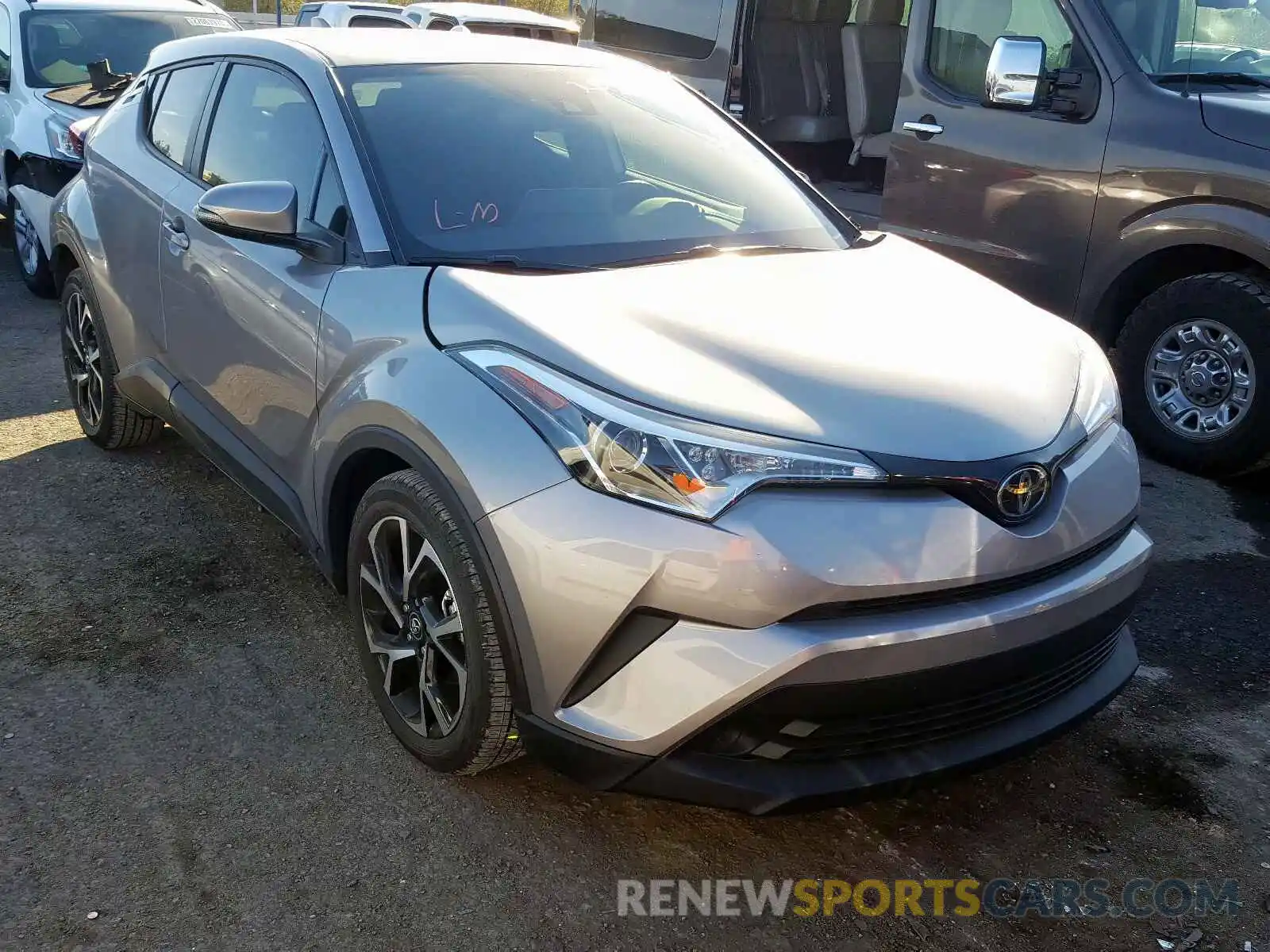 1 Photograph of a damaged car JTNKHMBX3K1031853 TOYOTA C-HR 2019